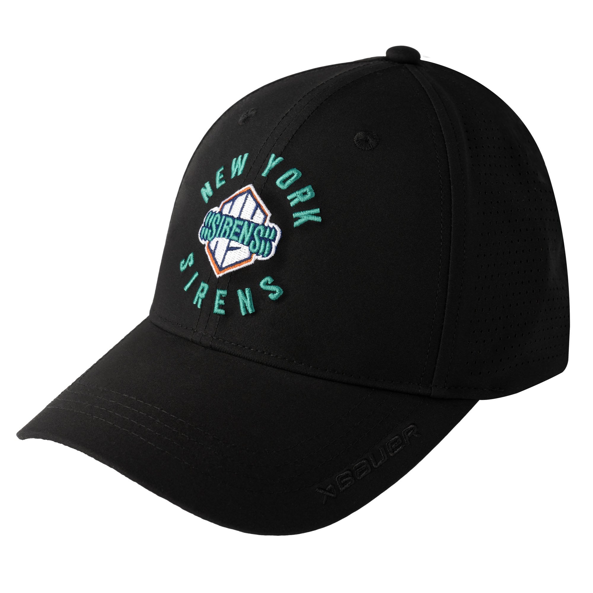 New York Sirens Unisex Bauer Performance Logo Hat - Hat in Black