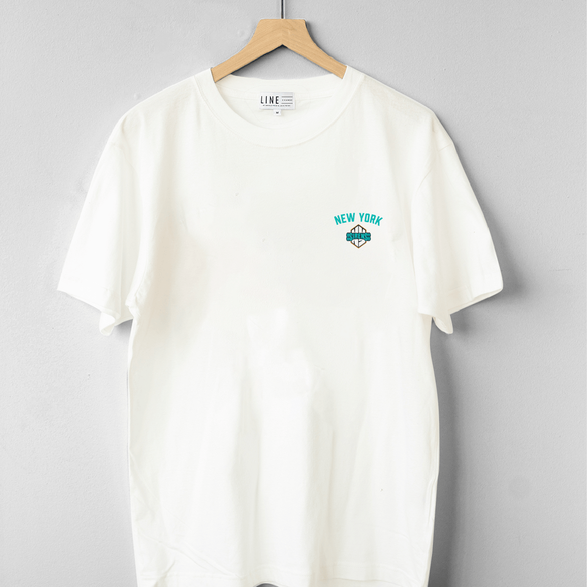 New York Sirens Unisex Line Change Back Hit Hockey Oversized