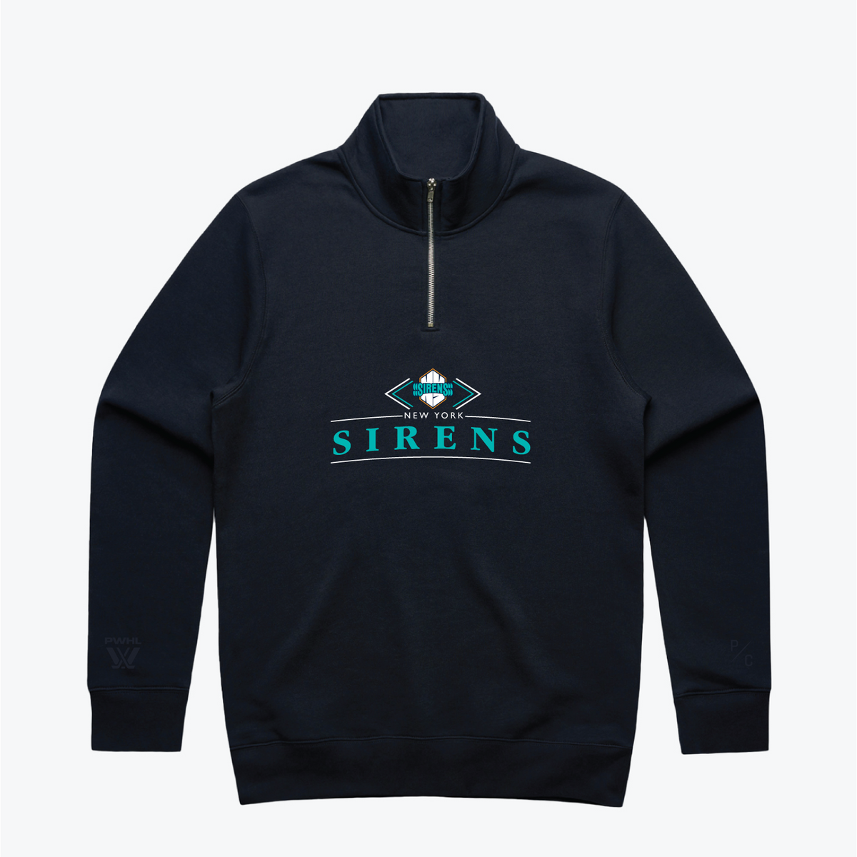 New York Sirens Unisex Peace Collective Fleece Quarter Zip New York Sirens Unisex Peace Collective Fleece Quarter Zip