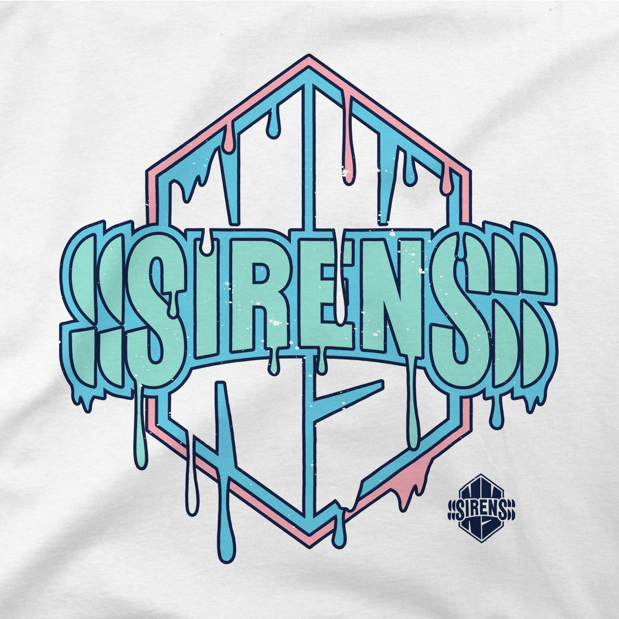 New York Sirens Women's Stadium Essentials Ice Cream T-Shirt - T-Shirt in S