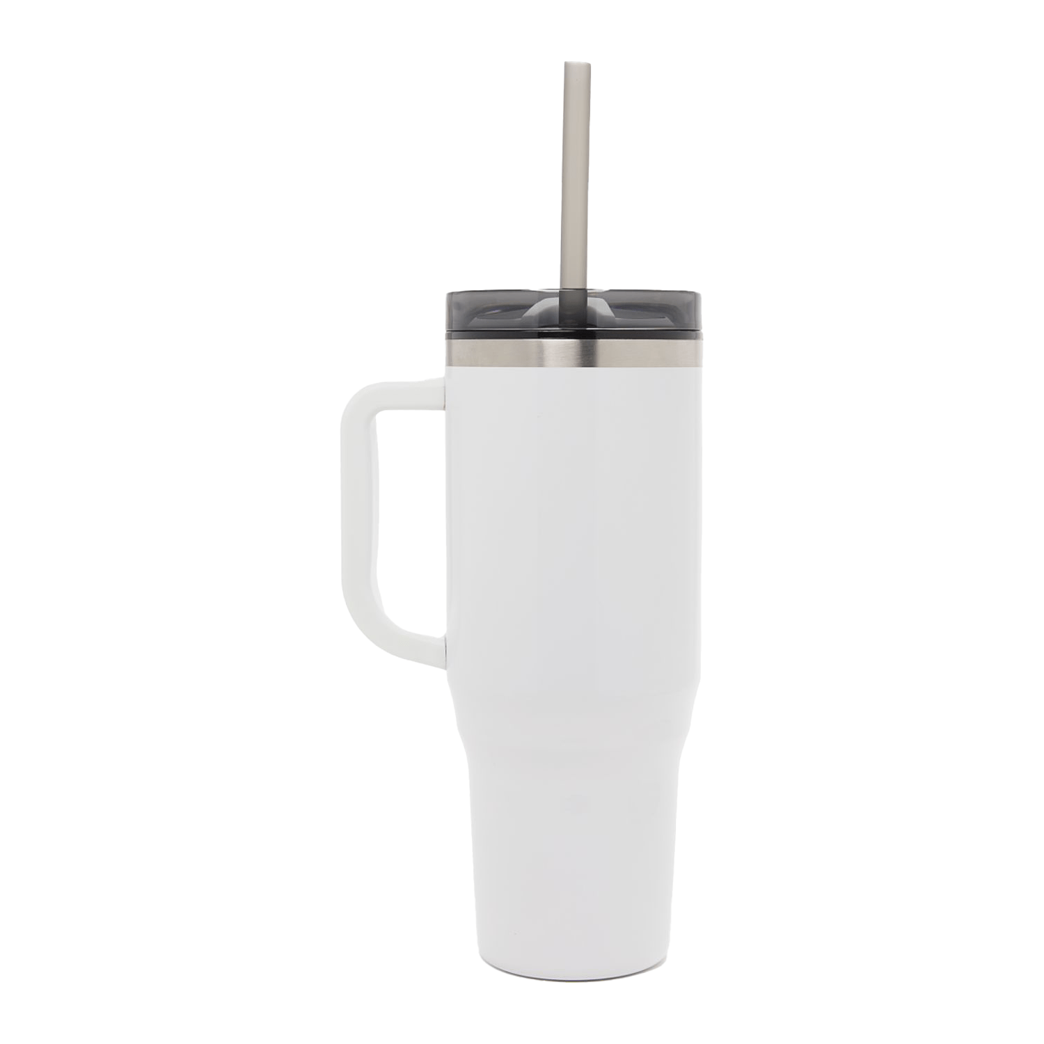 Ottawa Charge 40 oz Eco - Friendly Straw Tumbler - Drinkware in White