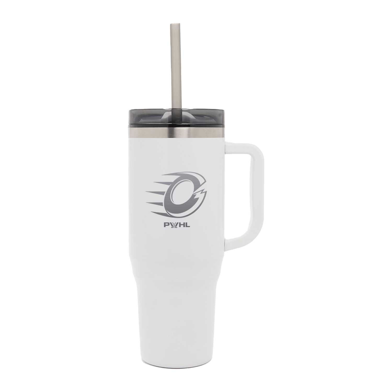 Ottawa Charge 40 oz Eco - Friendly Straw Tumbler - Drinkware in White