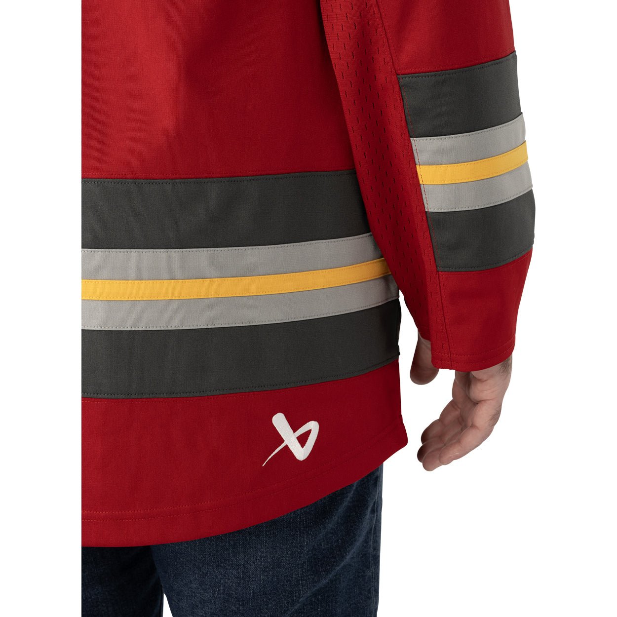 Ottawa Charge Adult Bauer Replica Home Jersey - Jersey in Red
