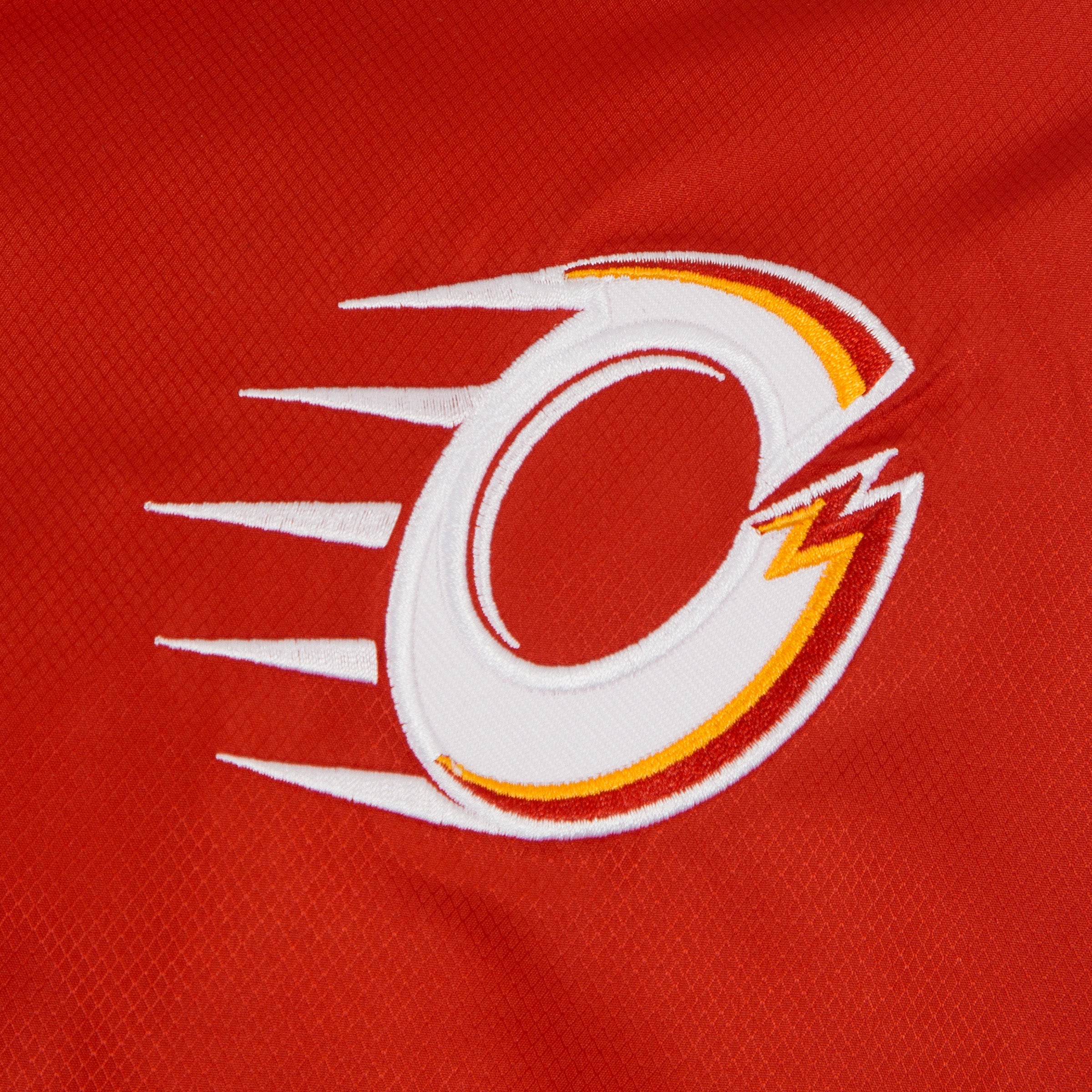 Ottawa Charge Adult Ripstop Nylon Colorblocked Jacket - Jacket in Red