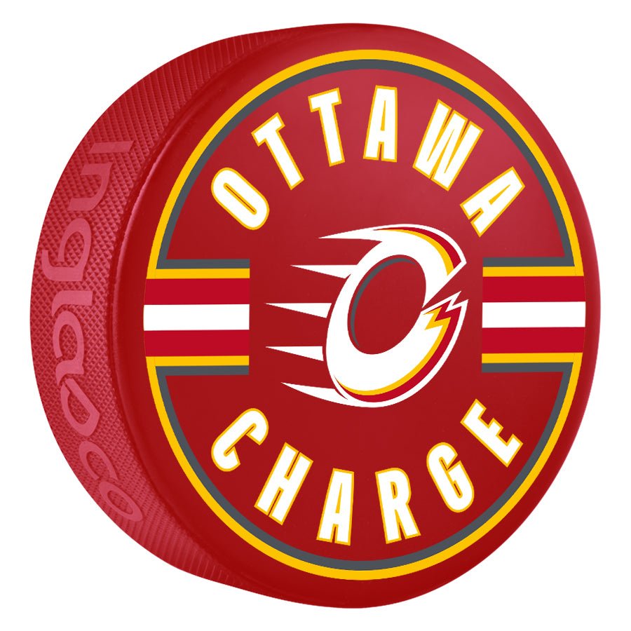 Ottawa Charge Colored Puck - Pucks in Red