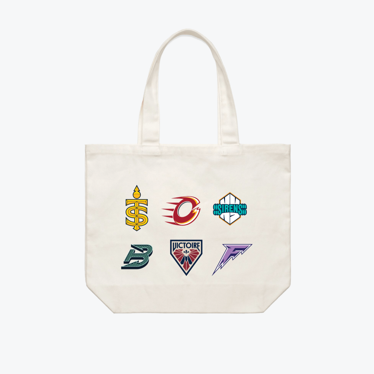PWHL Peace Collective Own the Ice Tote - Tote in Ivory