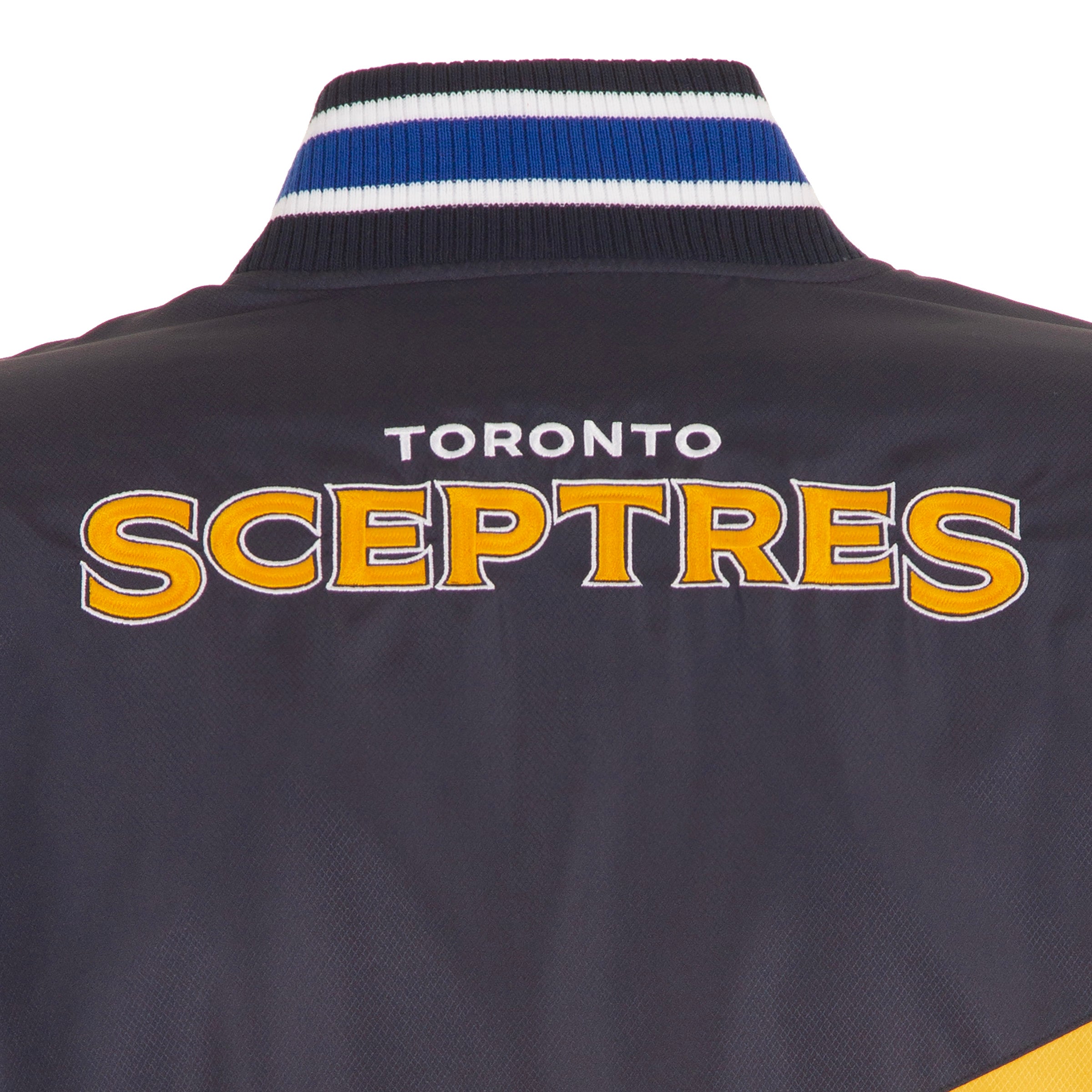 Toronto Sceptres Adult Ripstop Nylon Colorblocked Jacket - Jacket in Navy