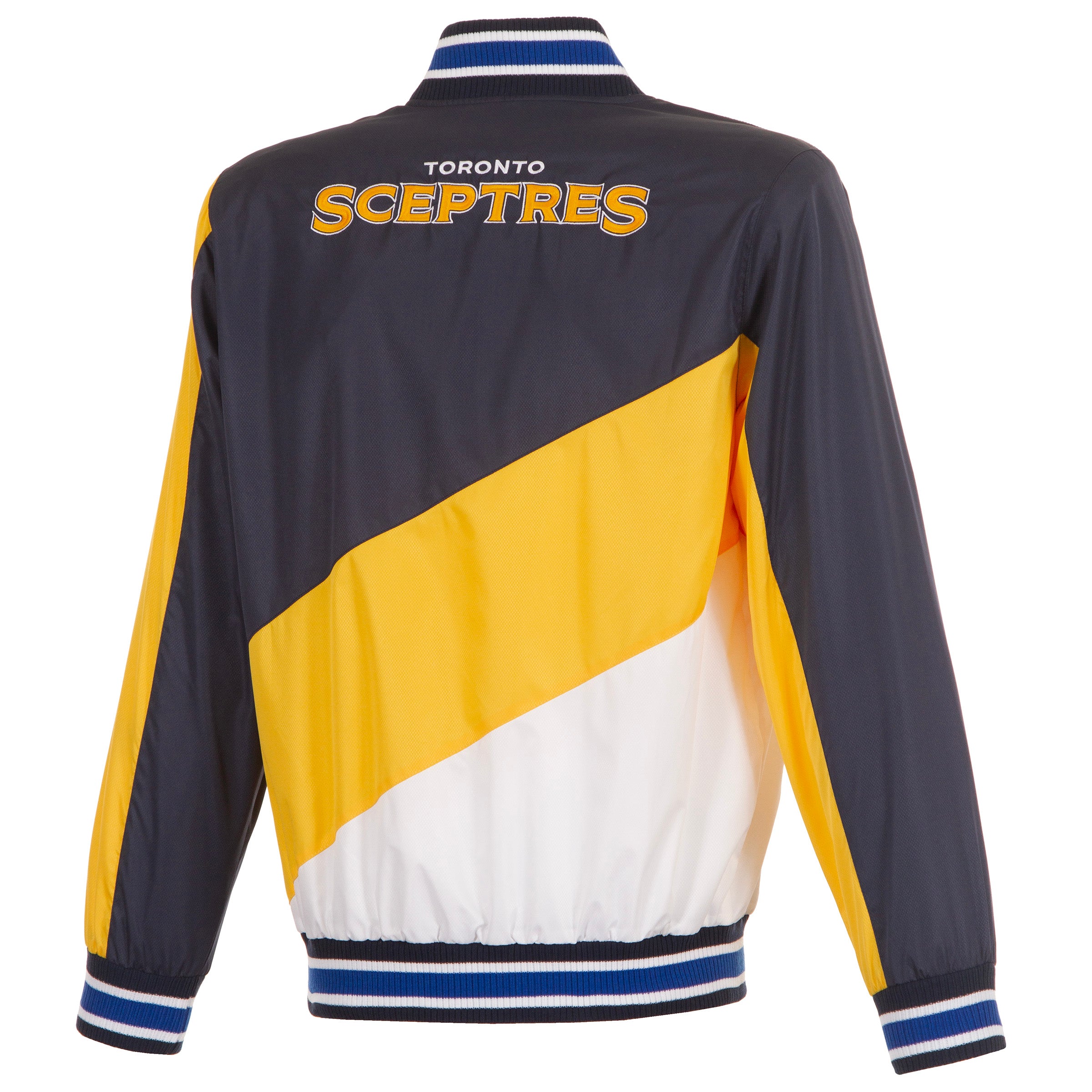 Toronto Sceptres Adult Ripstop Nylon Colorblocked Jacket - Jacket in Navy