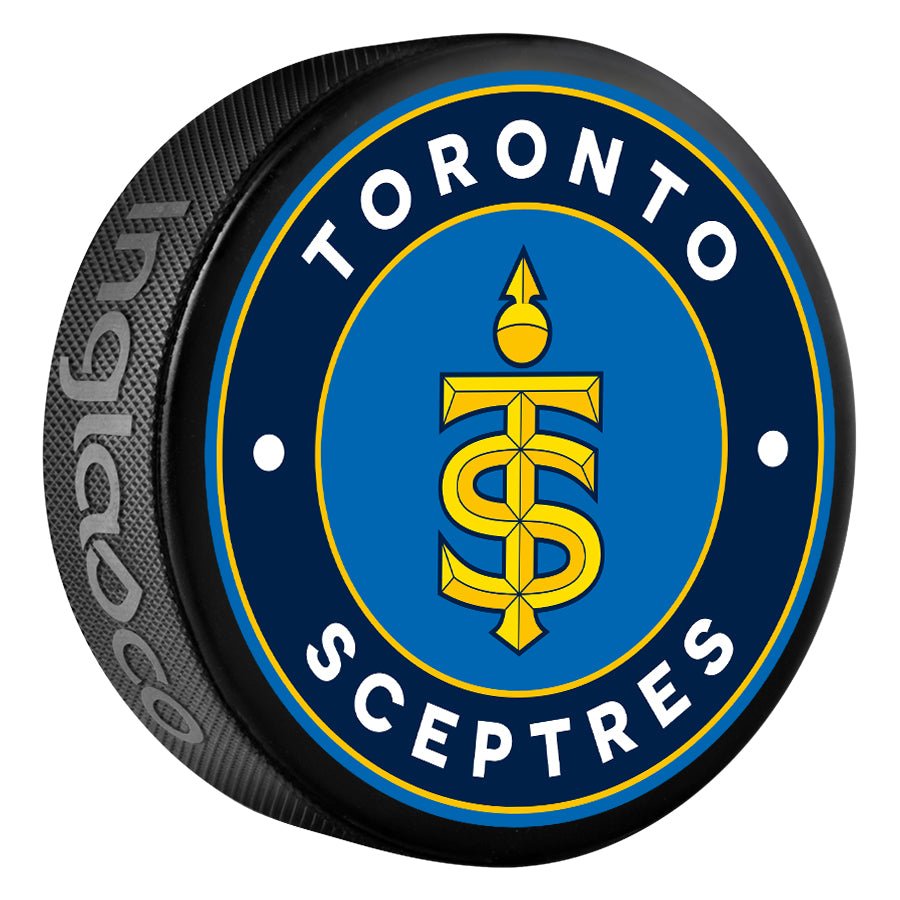 Toronto Sceptres Souvenir Puck - Pucks in Black