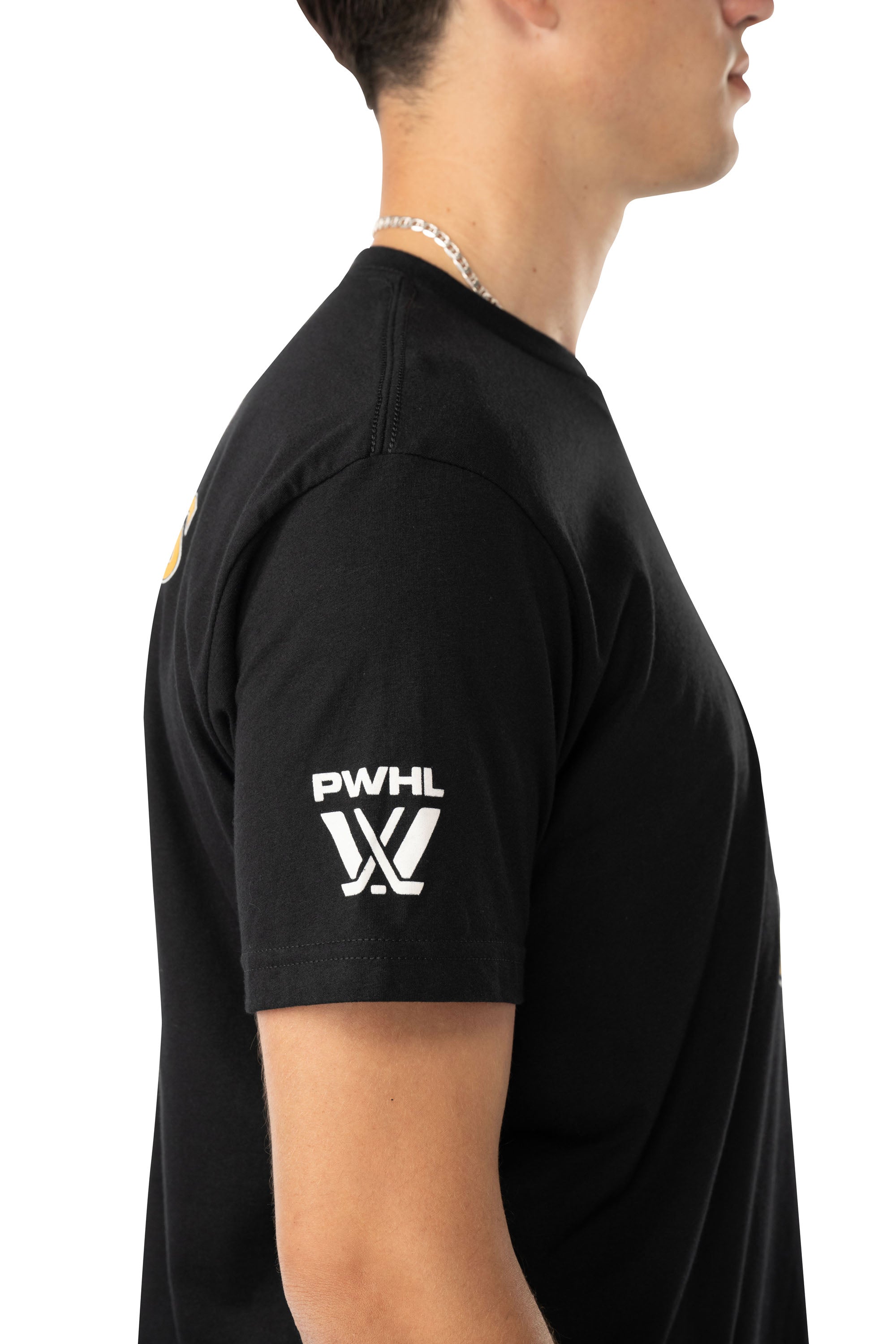 Toronto Sceptres Unisex Bauer Front Logo Back Name T-Shirt - T-Shirt in Black