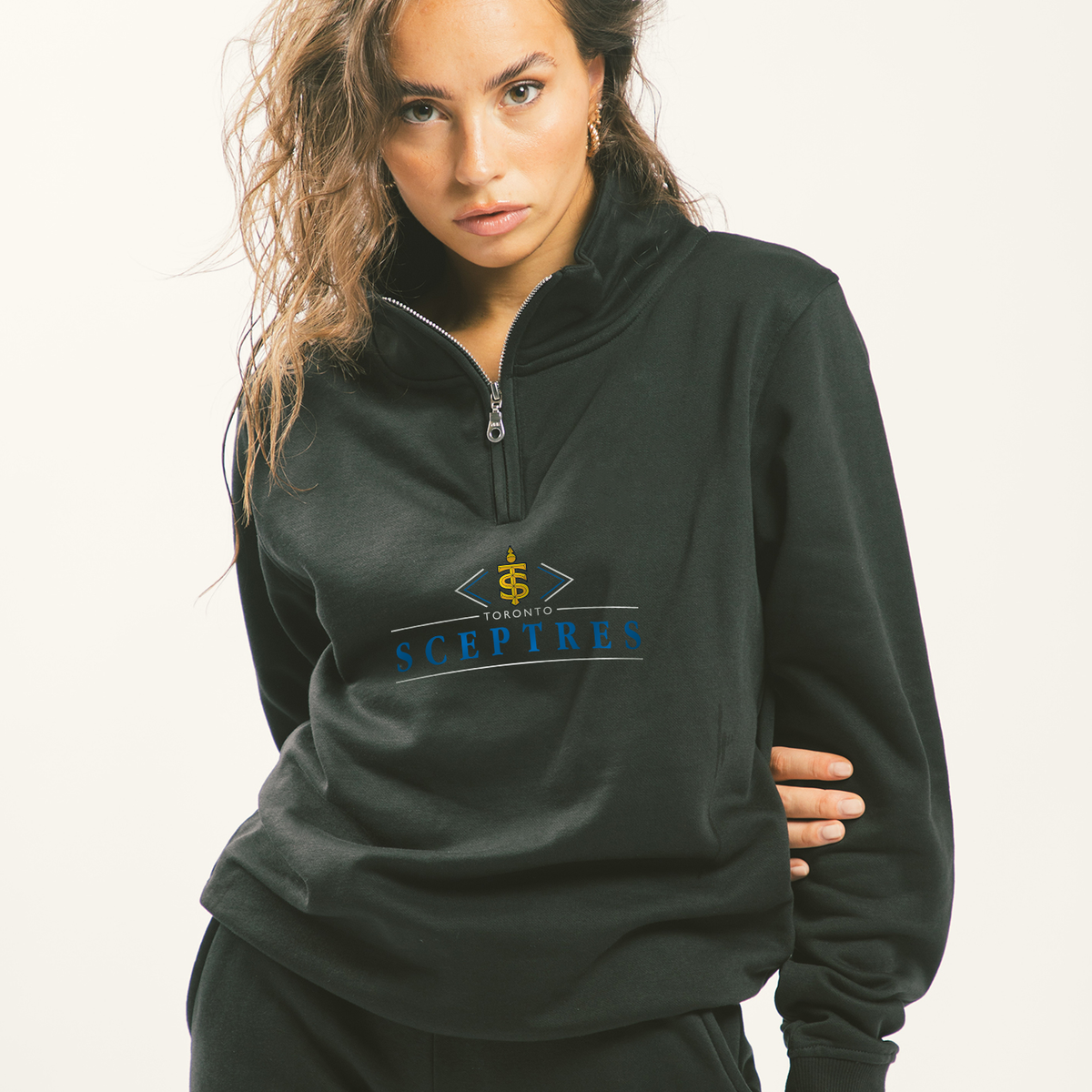 Quater zip fleece shop