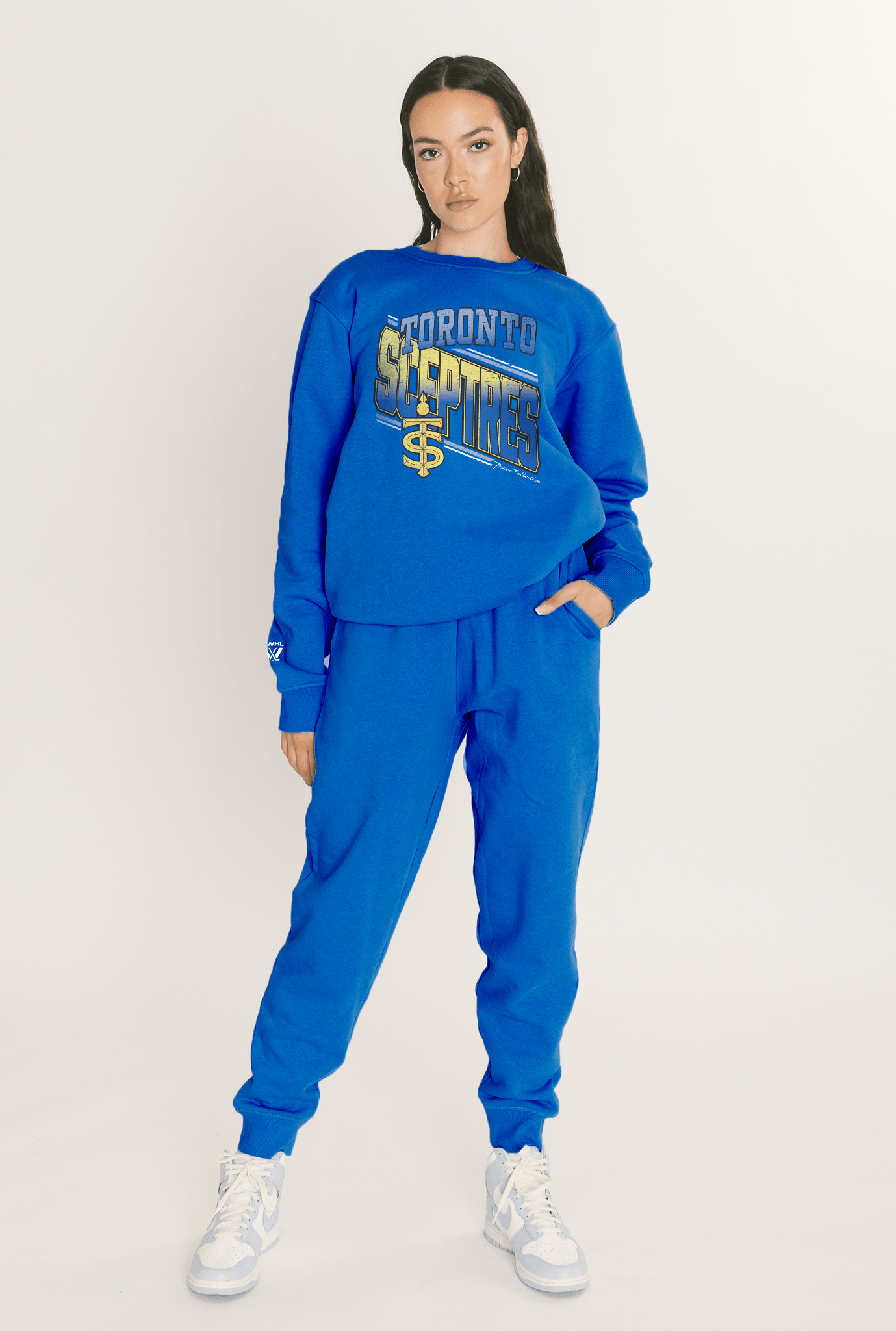 Toronto Sceptres Unisex Peace Collective Vintage Fleece Crew - Crewneck in Blue