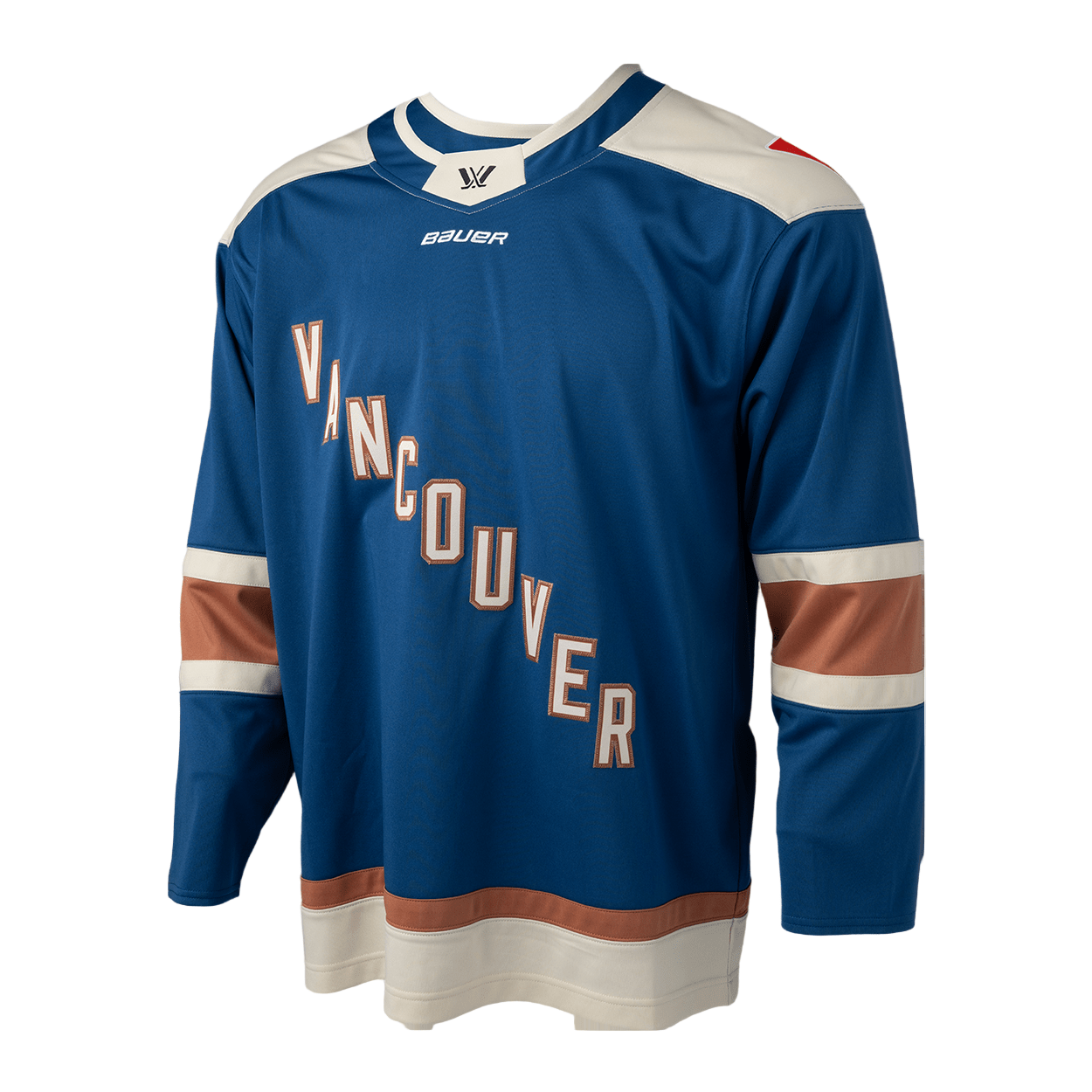 PWHL Vancouver Bauer Replica Jersey in Blue Side