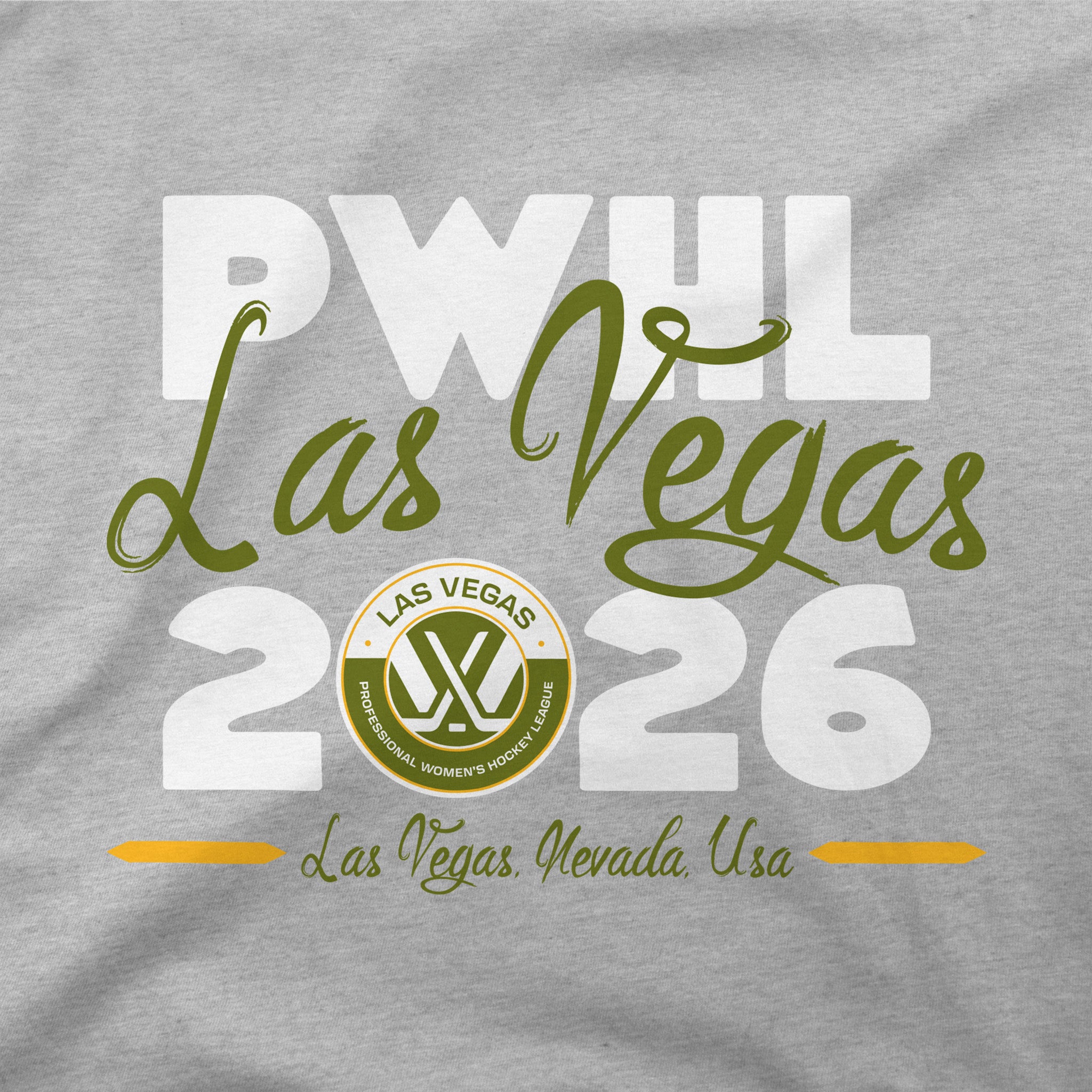 Youth PWHL Las Vegas Stadium Essentials Gotcha T-Shirt - T-Shirt in S