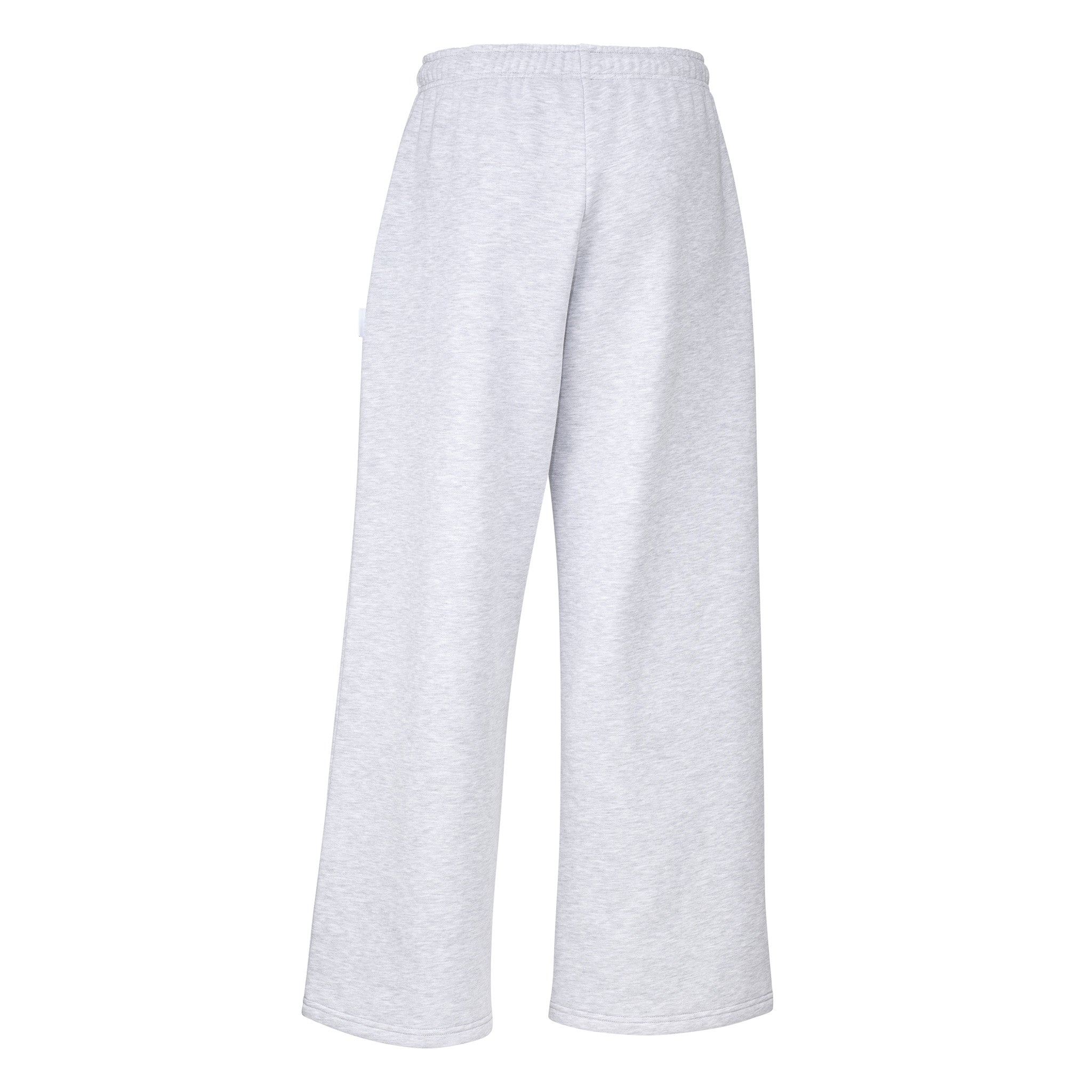 White pants on a white background