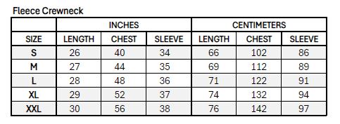 Ottawa Charge Unisex Peace Collective Vintage Fleece Crew - Crewneck in Red