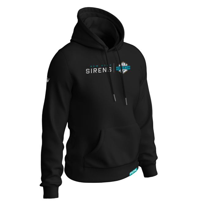 New York Sirens Unisex Royalty Cloud Hoodie - Hoodie in Black