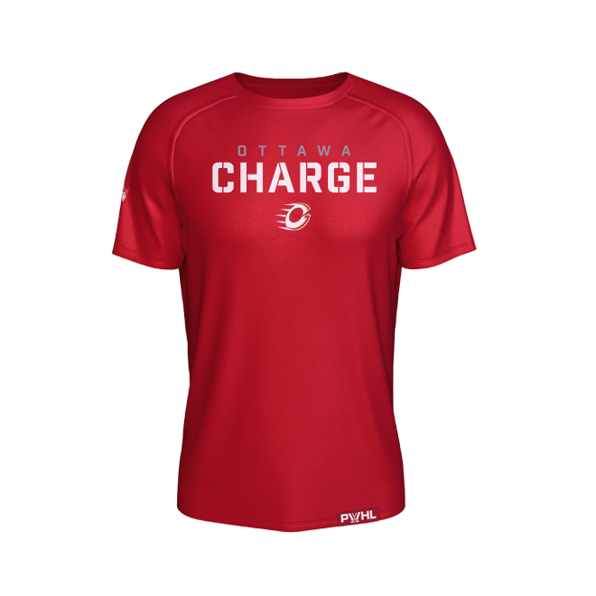 Ottawa Charge Unisex Royalty Elevated T-Shirt - T-Shirt in Red
