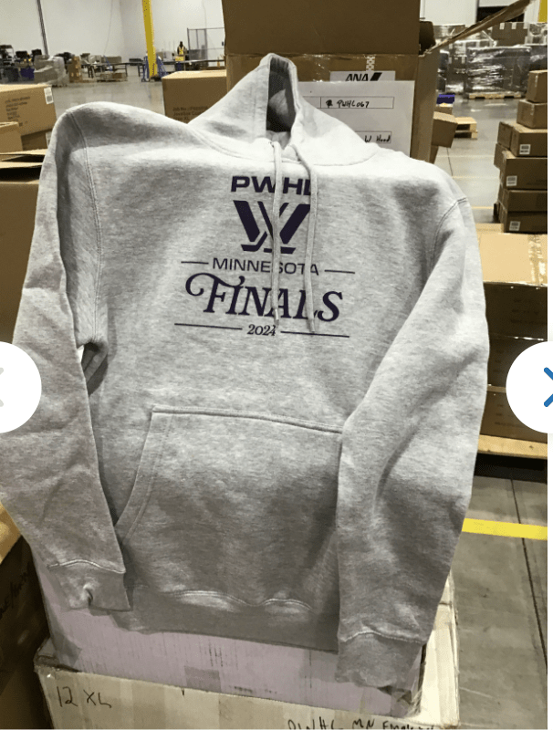 PWHL Minnesota 2024 Finals - Hoodie in Gray