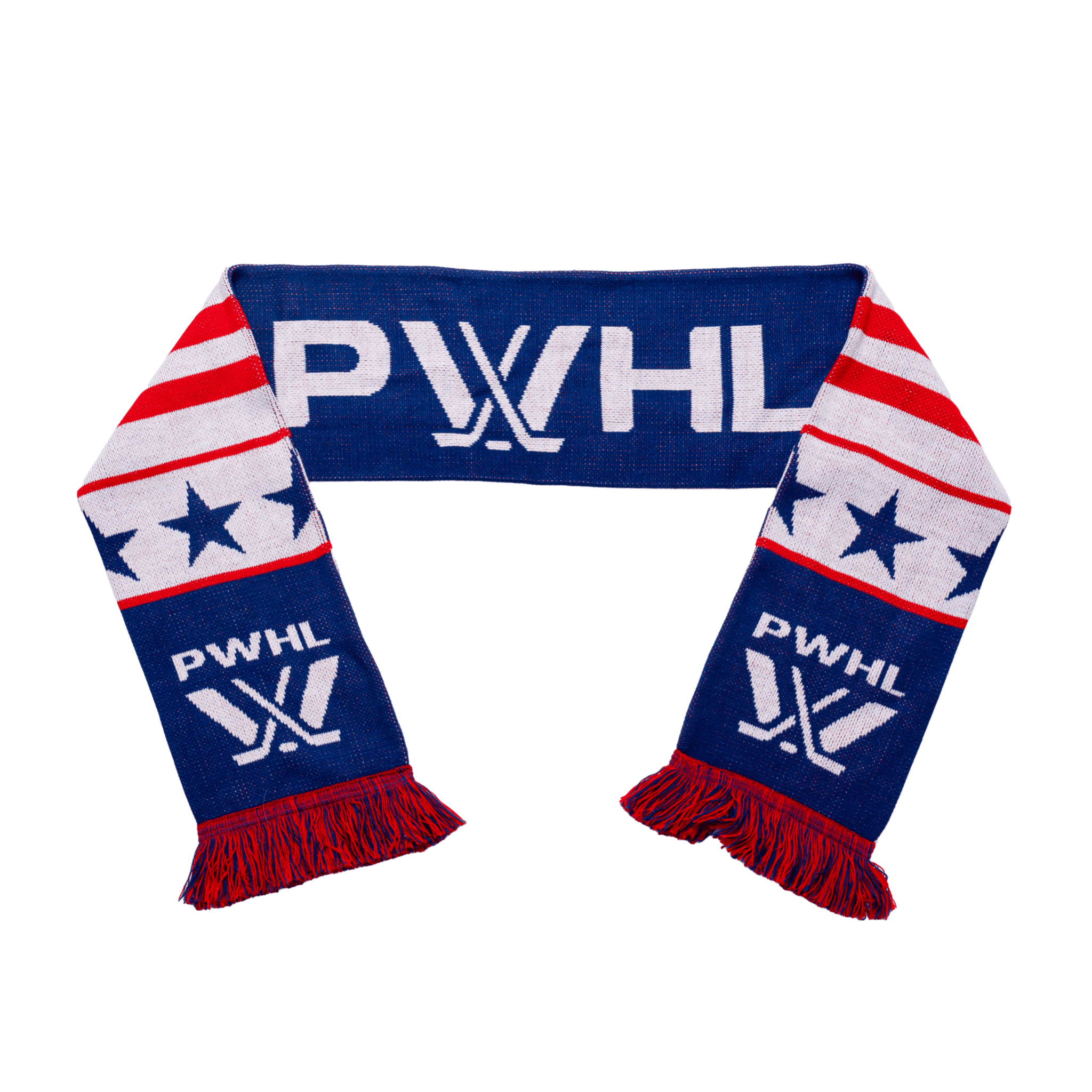 Team PWHL 2026 USA Traditional Knit Scarf - Scarf in