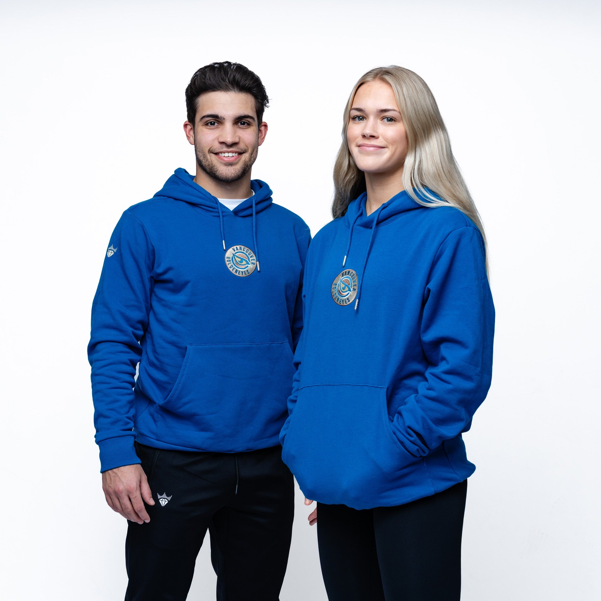 Adult Vancouver Goldeneyes Royalty Heritage Cloud Hoodie