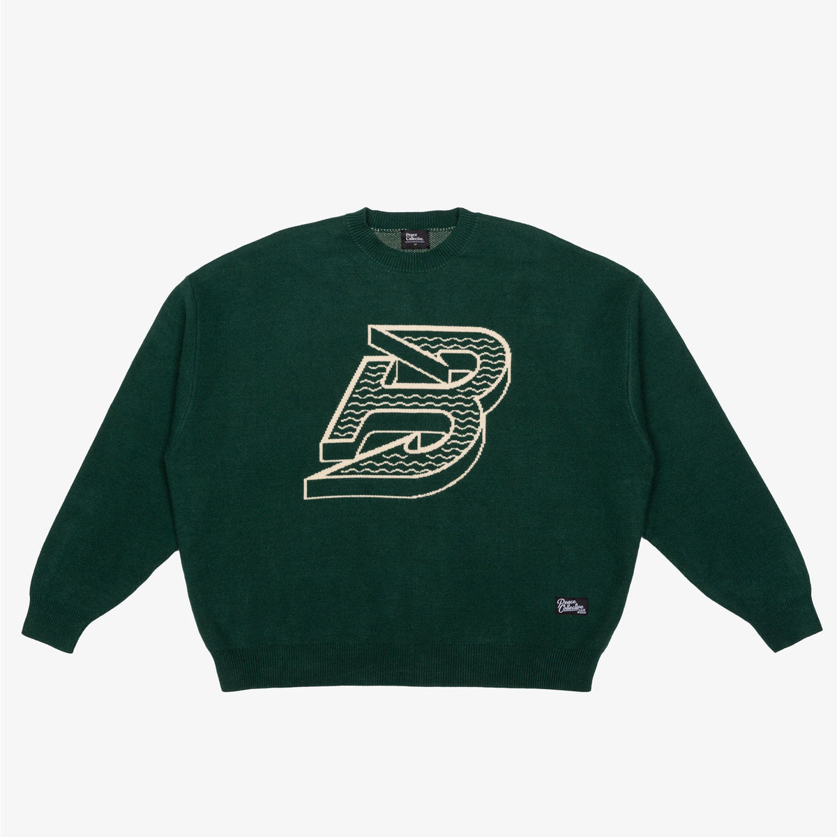 Adult Boston Fleet Peace Collective Logo Heavyweight Knit Sweater