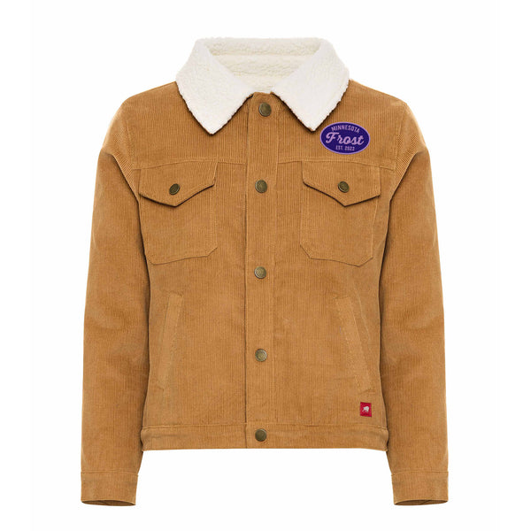 スノーボード LOGO QUILTING COLLAR JACKET KHAKI BOSS - Water-repellent jacket with mixed quilting - Khaki