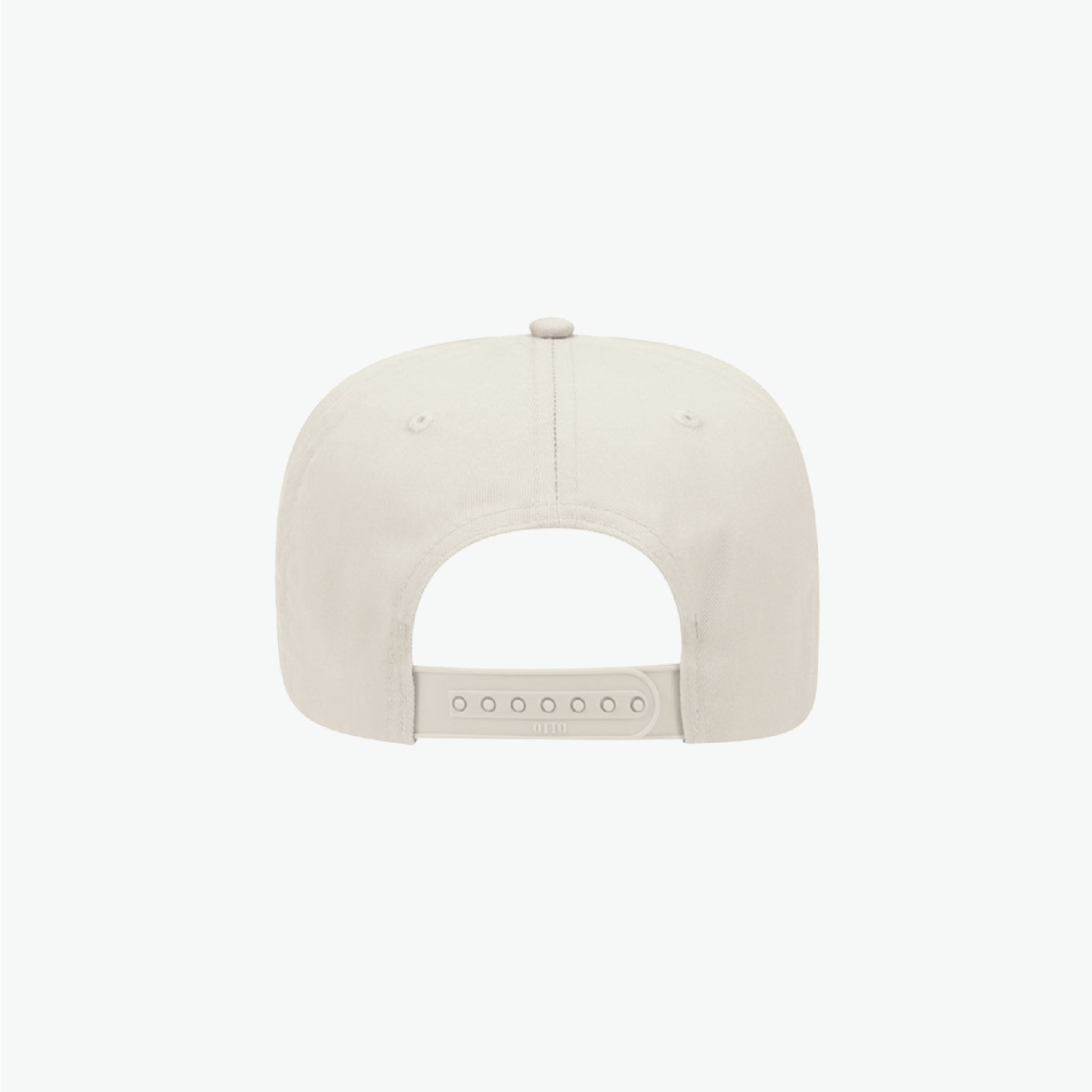 Beige baseball cap on a white background