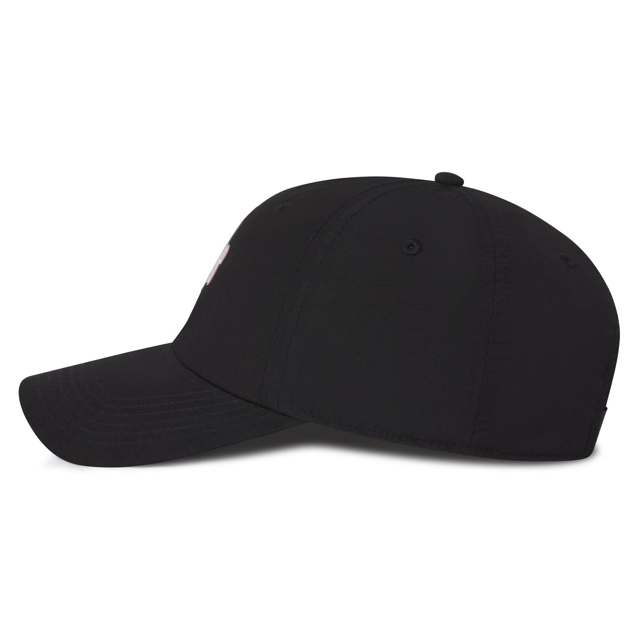 Black cap with 'Eagles' logo on a white background