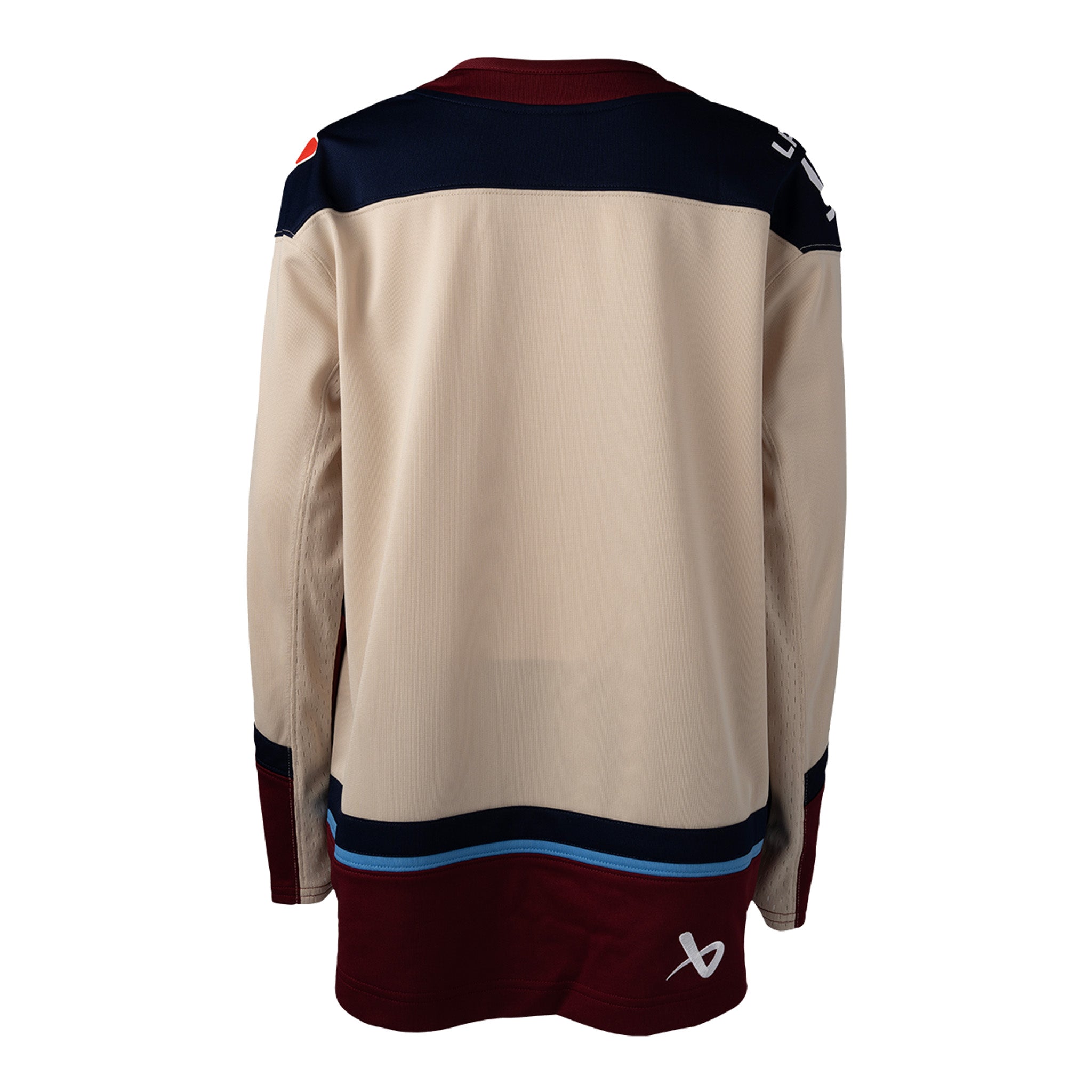 Youth Montreal Victoire Bauer Replica Away Jersey in cream back