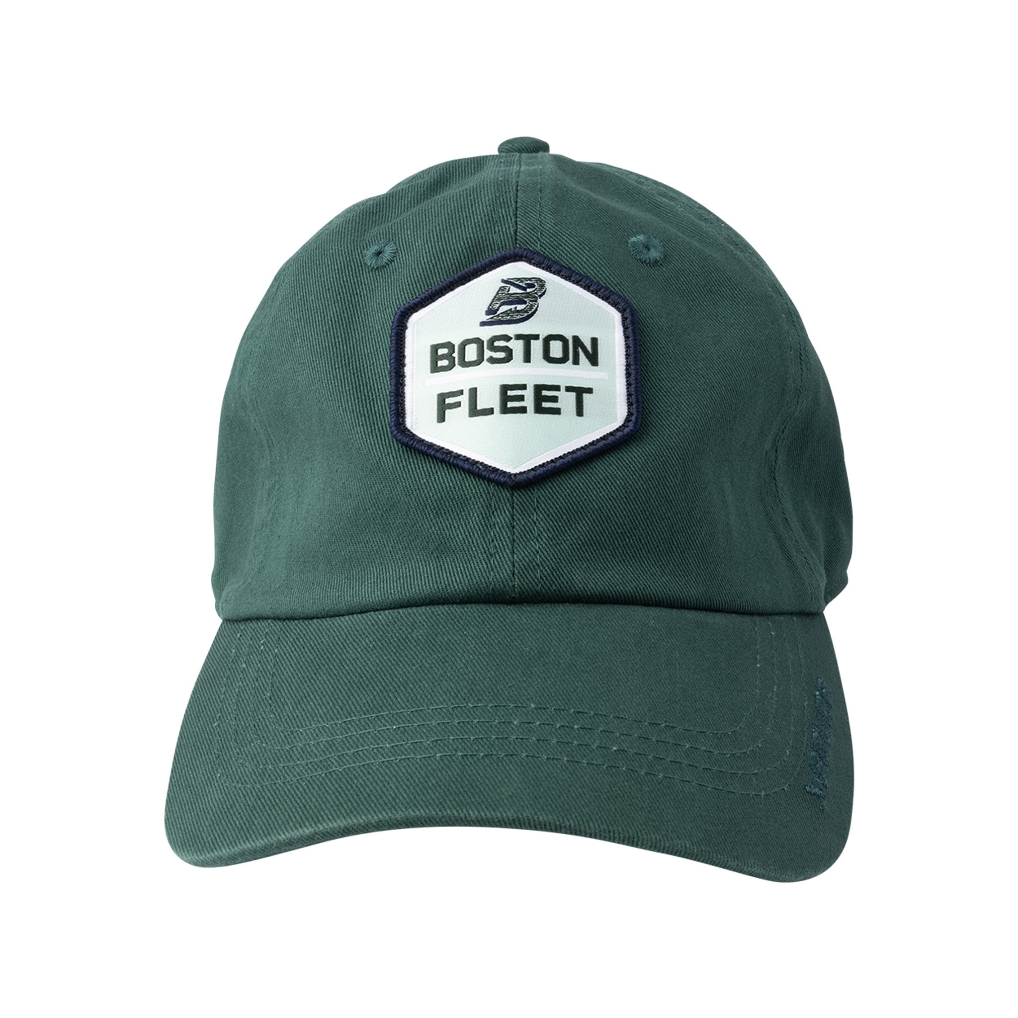 Adult Boston Fleet Bauer Twill Adjustable Hat front angle