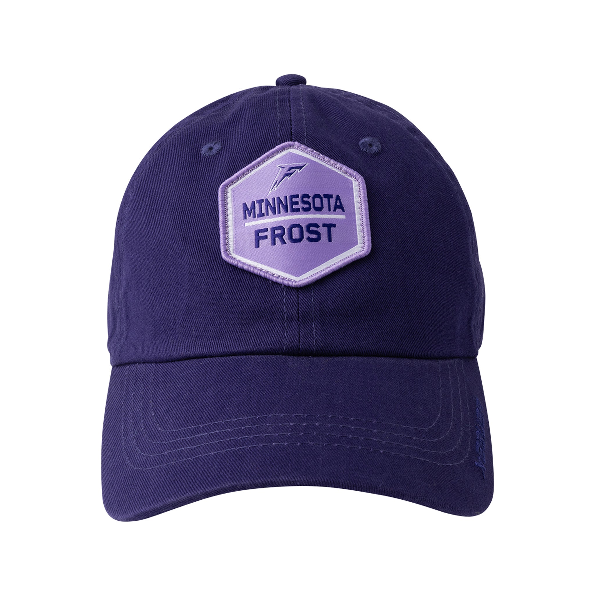 Adult Minnesota Frost Bauer Twill Adjustable purple Hat front