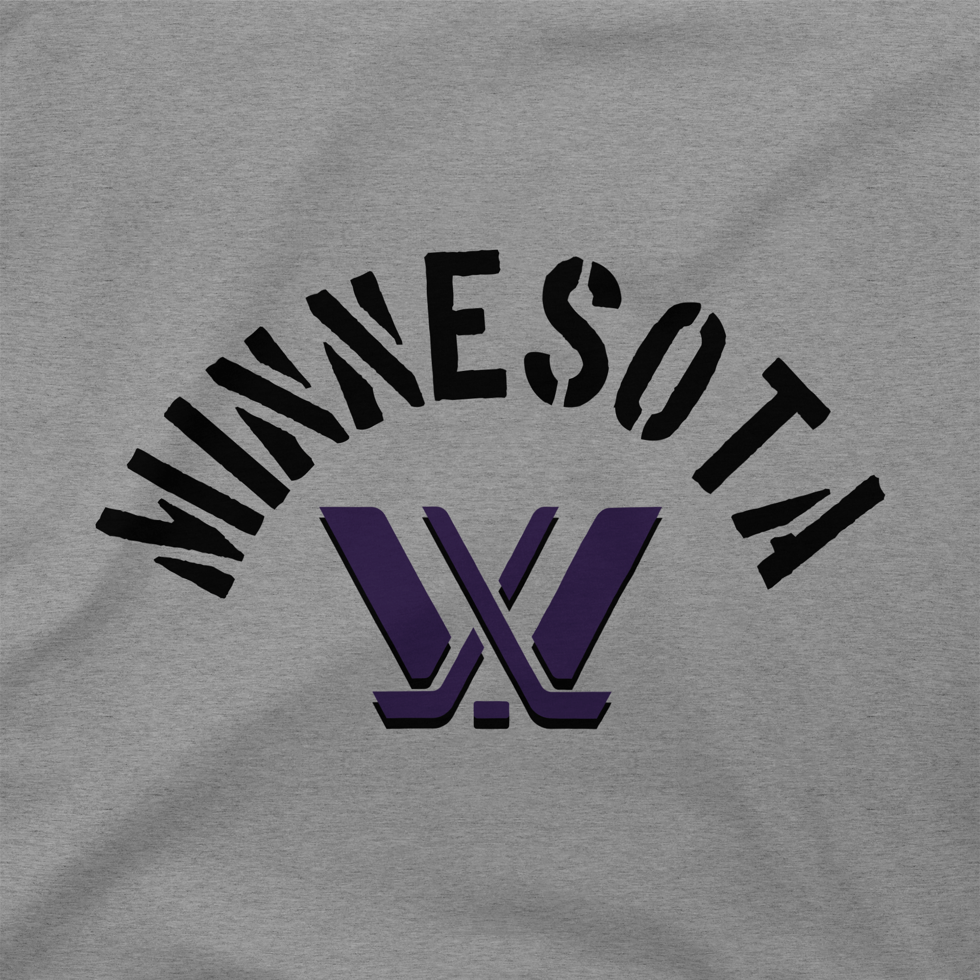 Minnesota StiX T-Shirt - T-Shirt in Gray