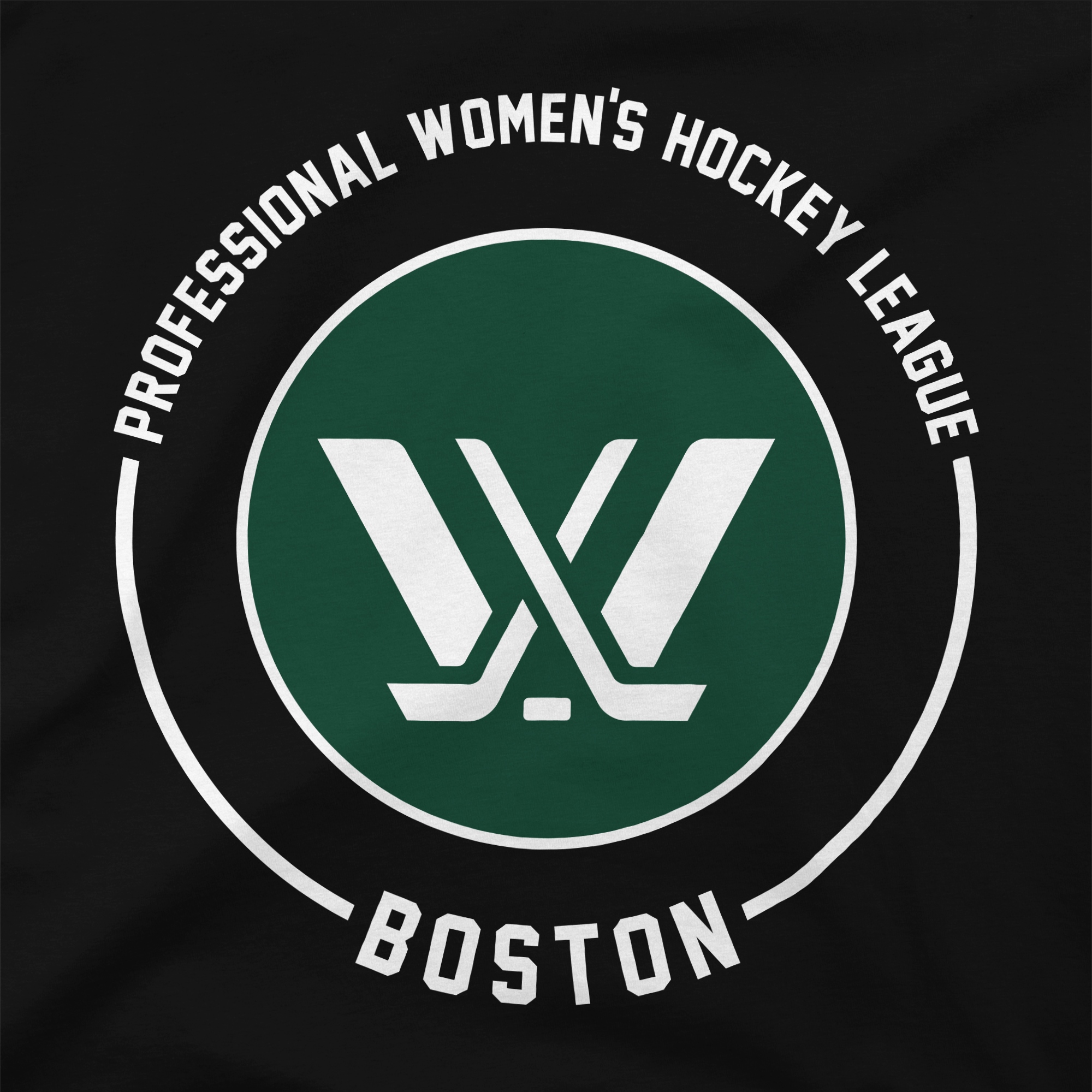 Boston Puck T-Shirt - T-Shirt in Black