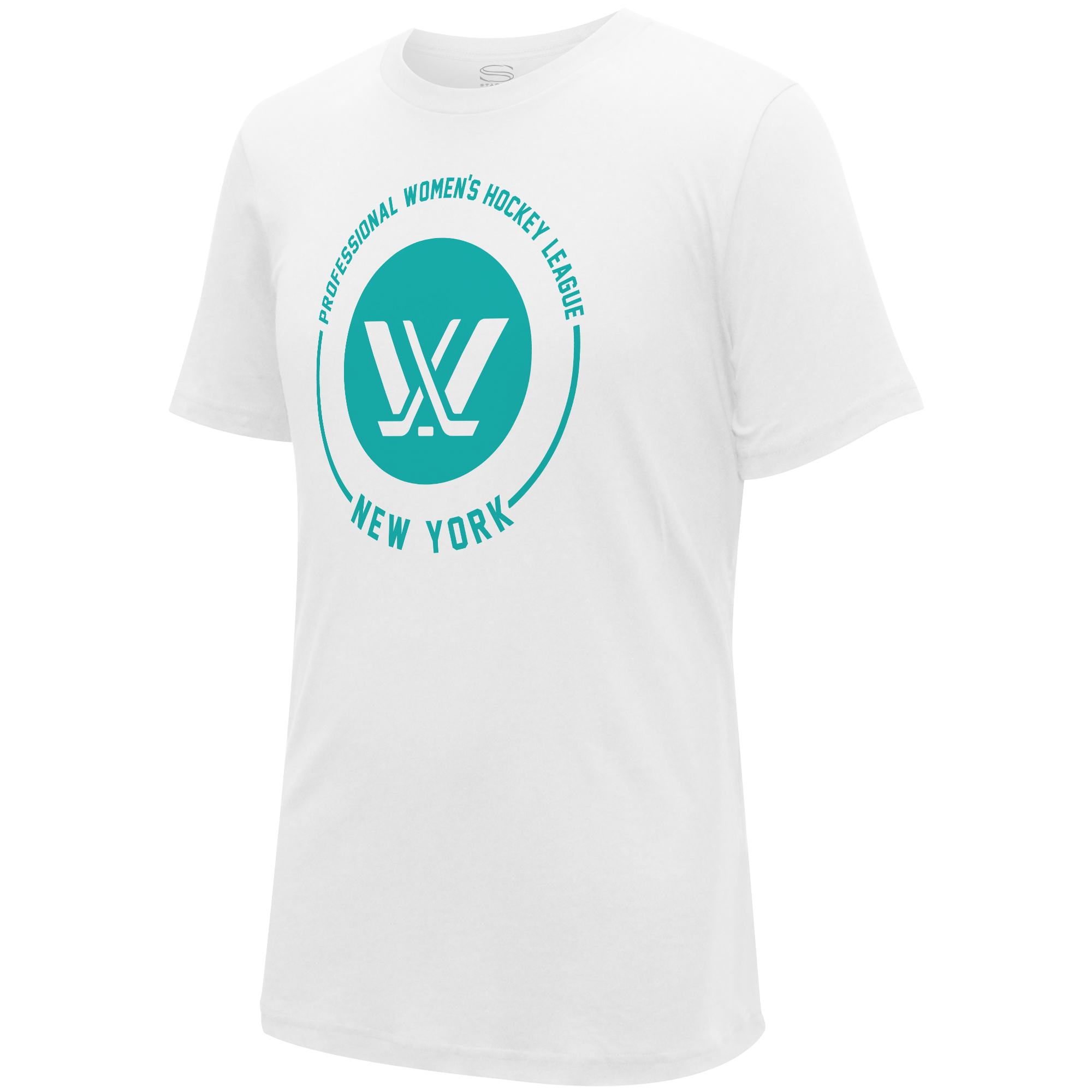 New York Puck T-Shirt - T-Shirt in White