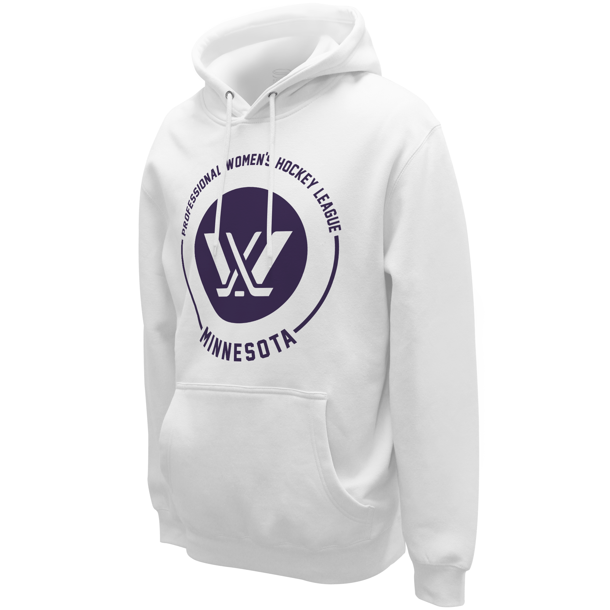 Minnesota Puck Hoodie - Hoodie in White