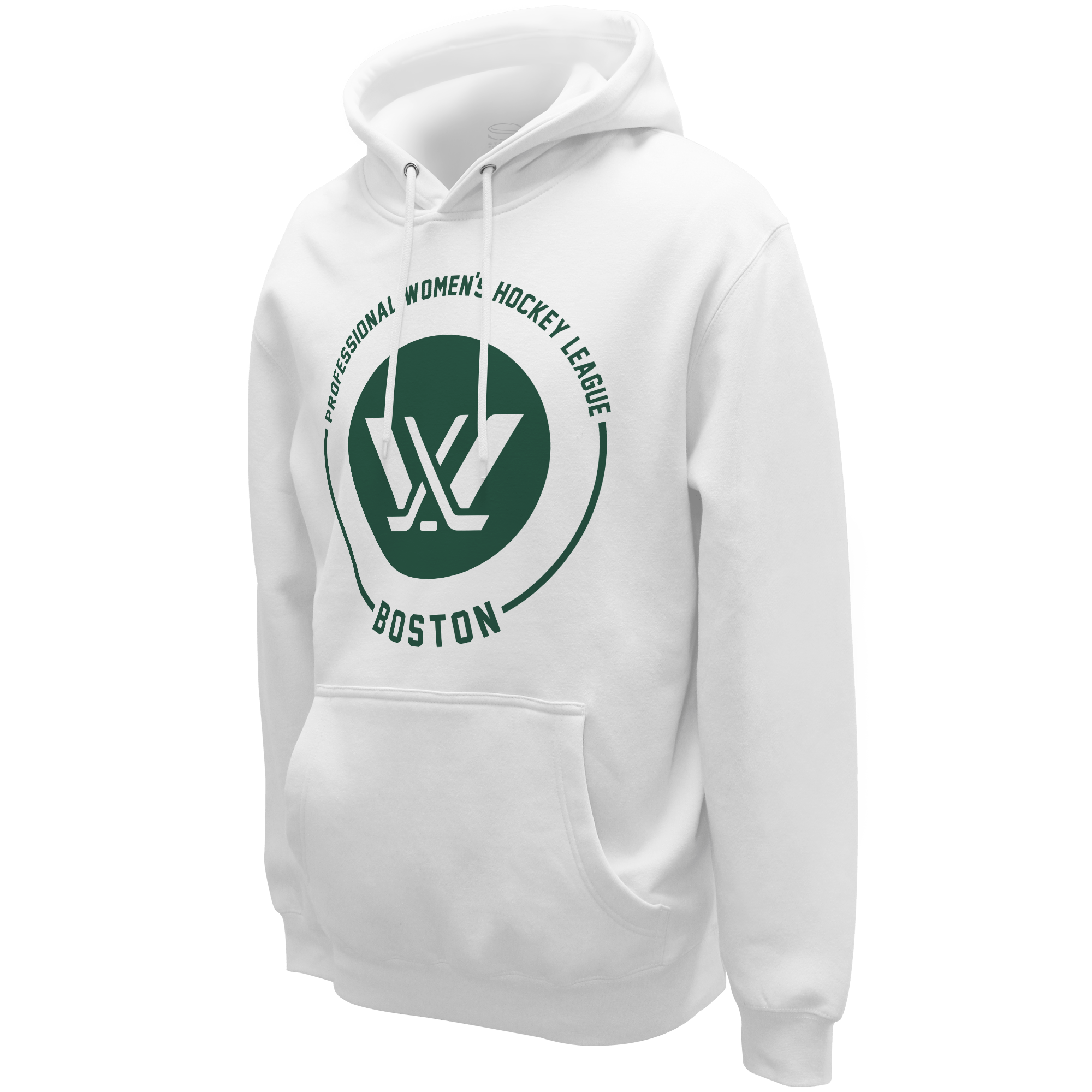 Boston Puck Hoodie - Hoodie in White