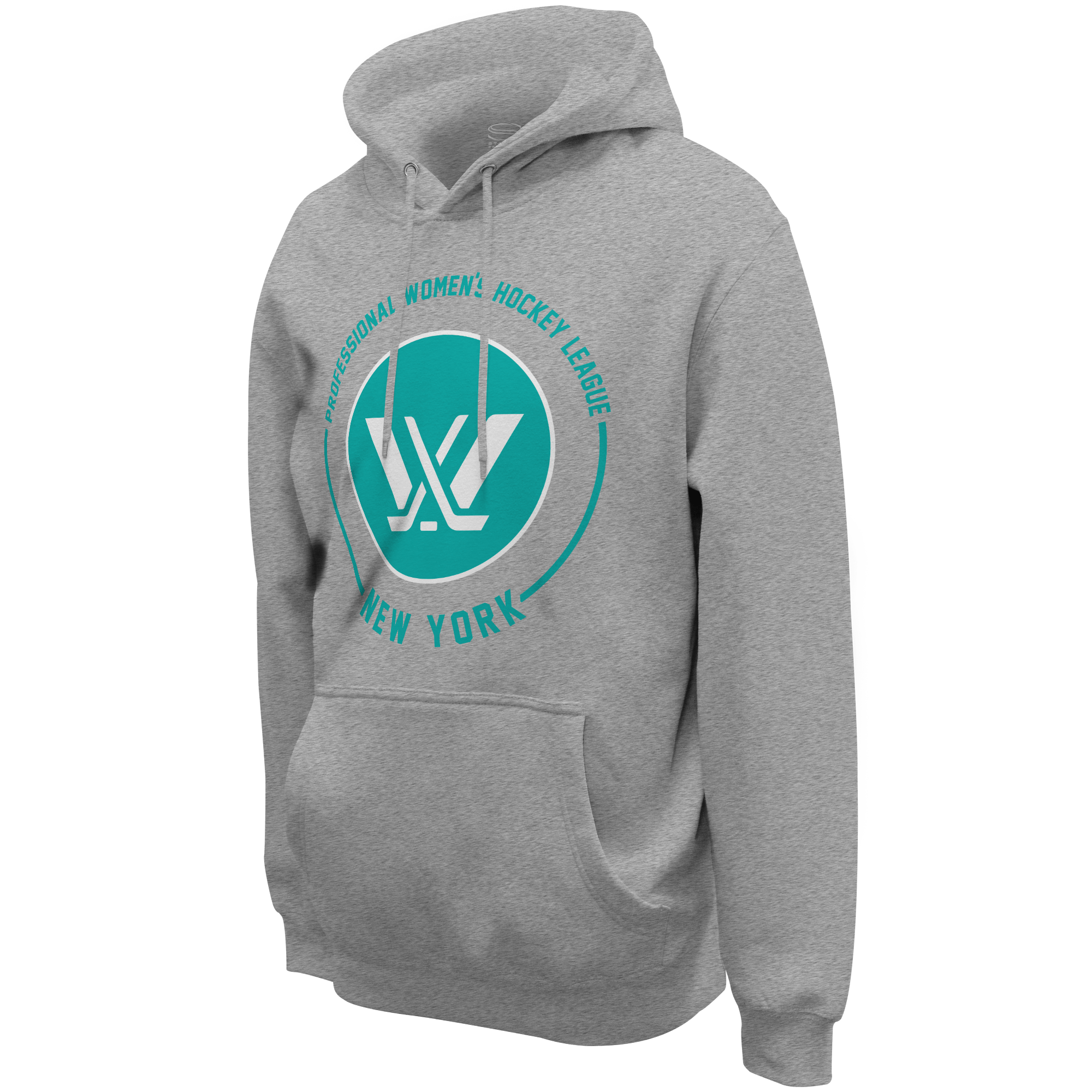 New York Puck Hoodie - Hoodie in Gray