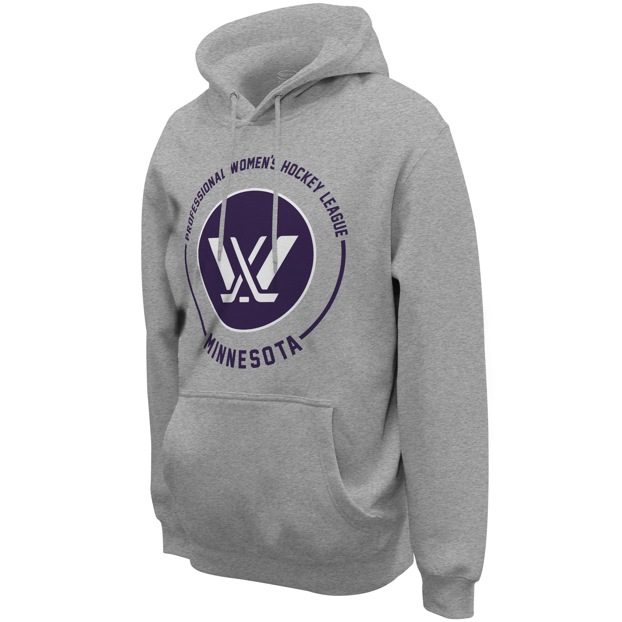 Minnesota Puck Hoodie - Hoodie in Gray