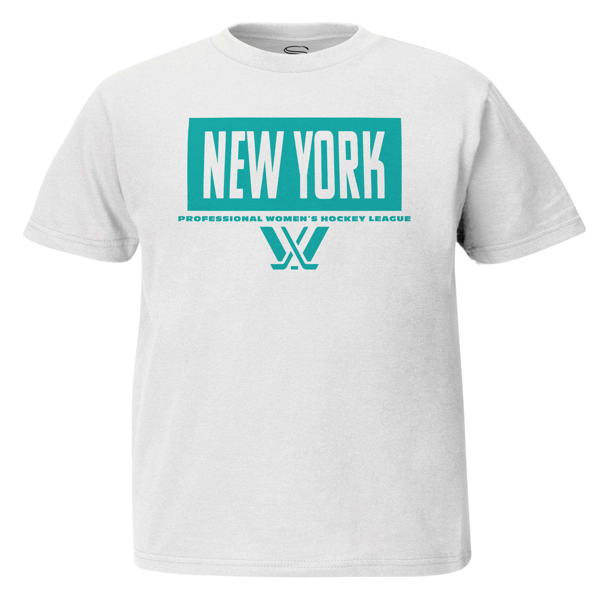 New York Youth Block T-Shirt - T-Shirt in White