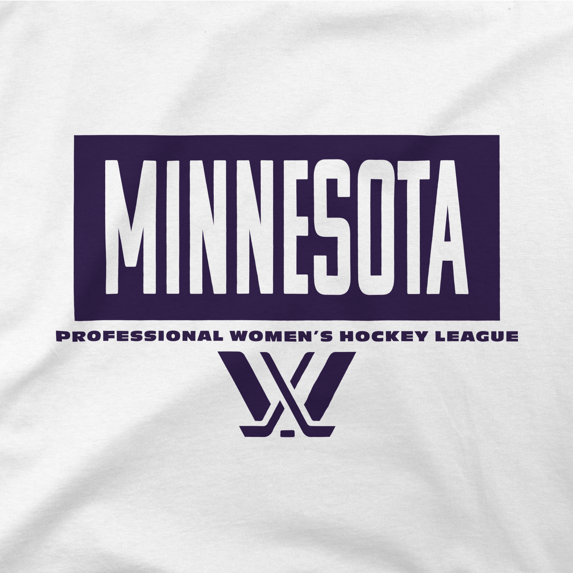 Minnesota Block T-Shirt - T-Shirt in White