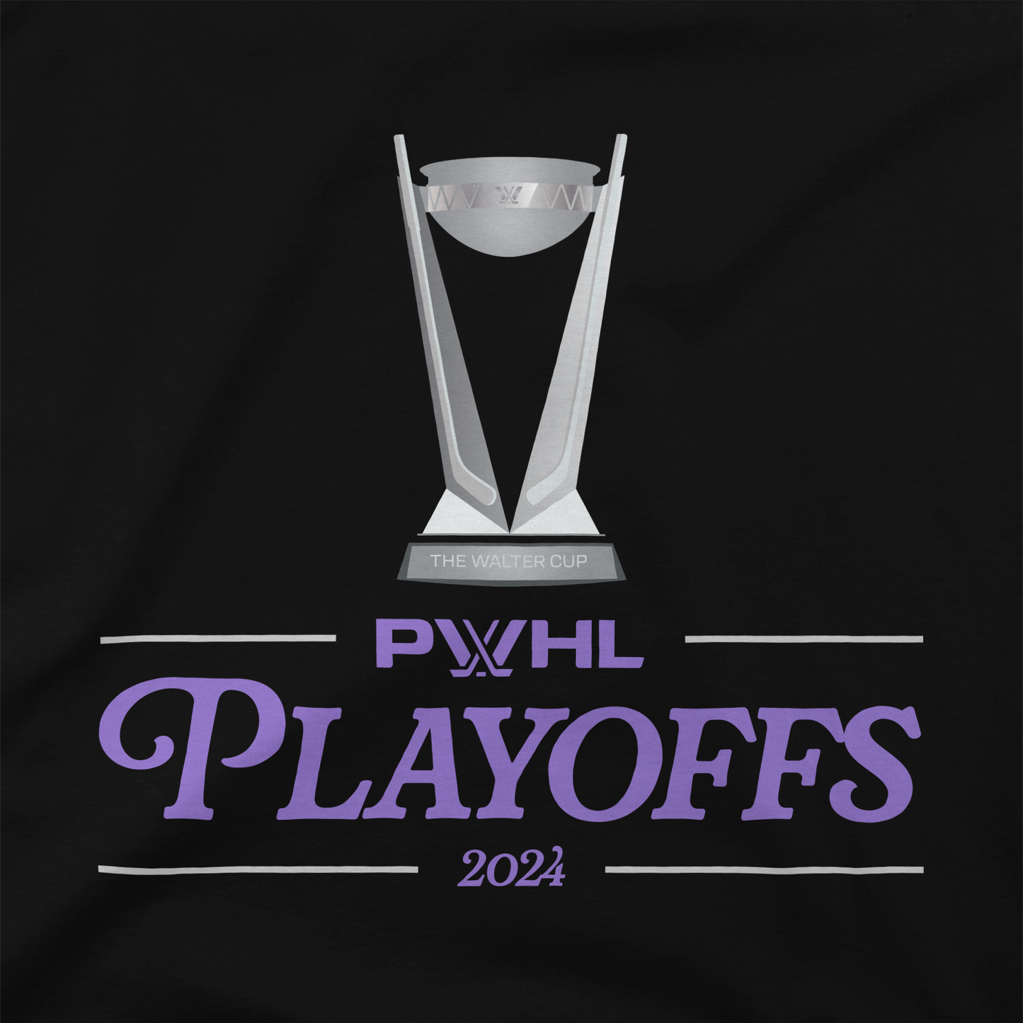 PWHL Playoffs Trophy T-Shirt