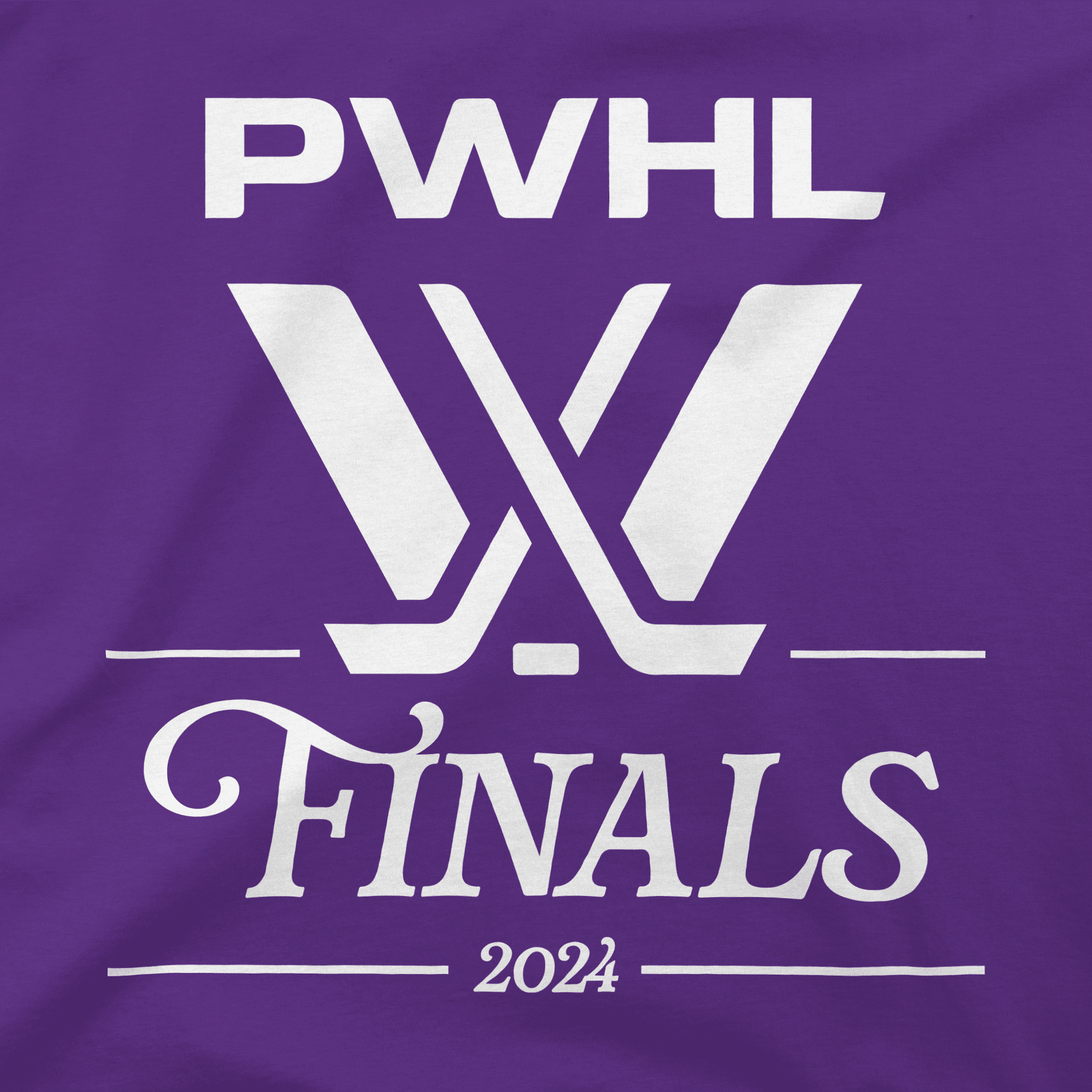 PWHL Finals Logo Stadium Essentials Hoodie - Hoodie in Purple