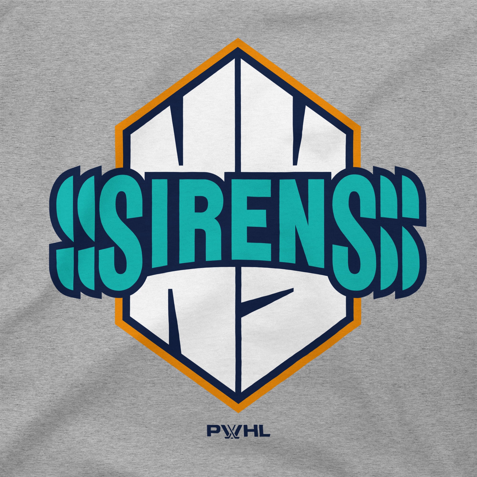 New York Sirens Unisex Stadium Essentials Logo Hoodie - Hoodie in Gray