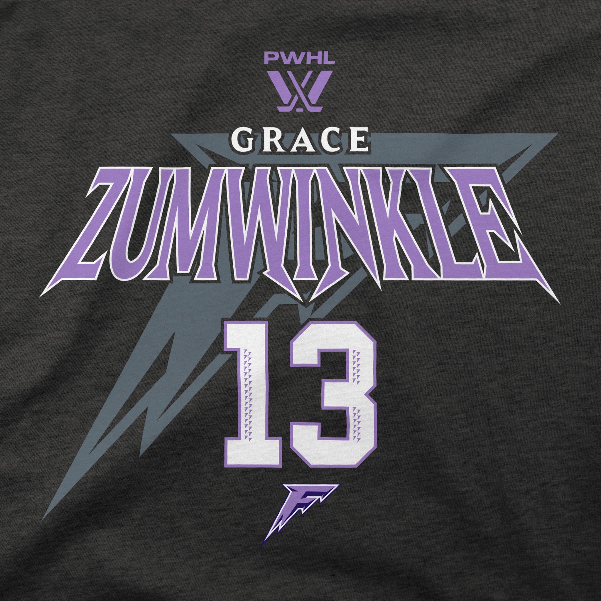 Minnesota Frost Youth Stadium Essentials Grace Zumwinkle #13 Hoodie