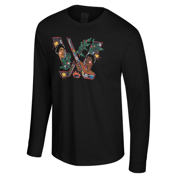 PWHL x Kezna Dalz Black History Month Adult Long Sleeve T-Shirt