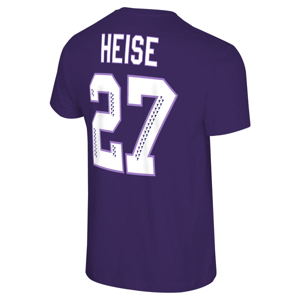 Adult Minnesota Frost Stadium Essentials Taylor Heise #27 T-Shirt