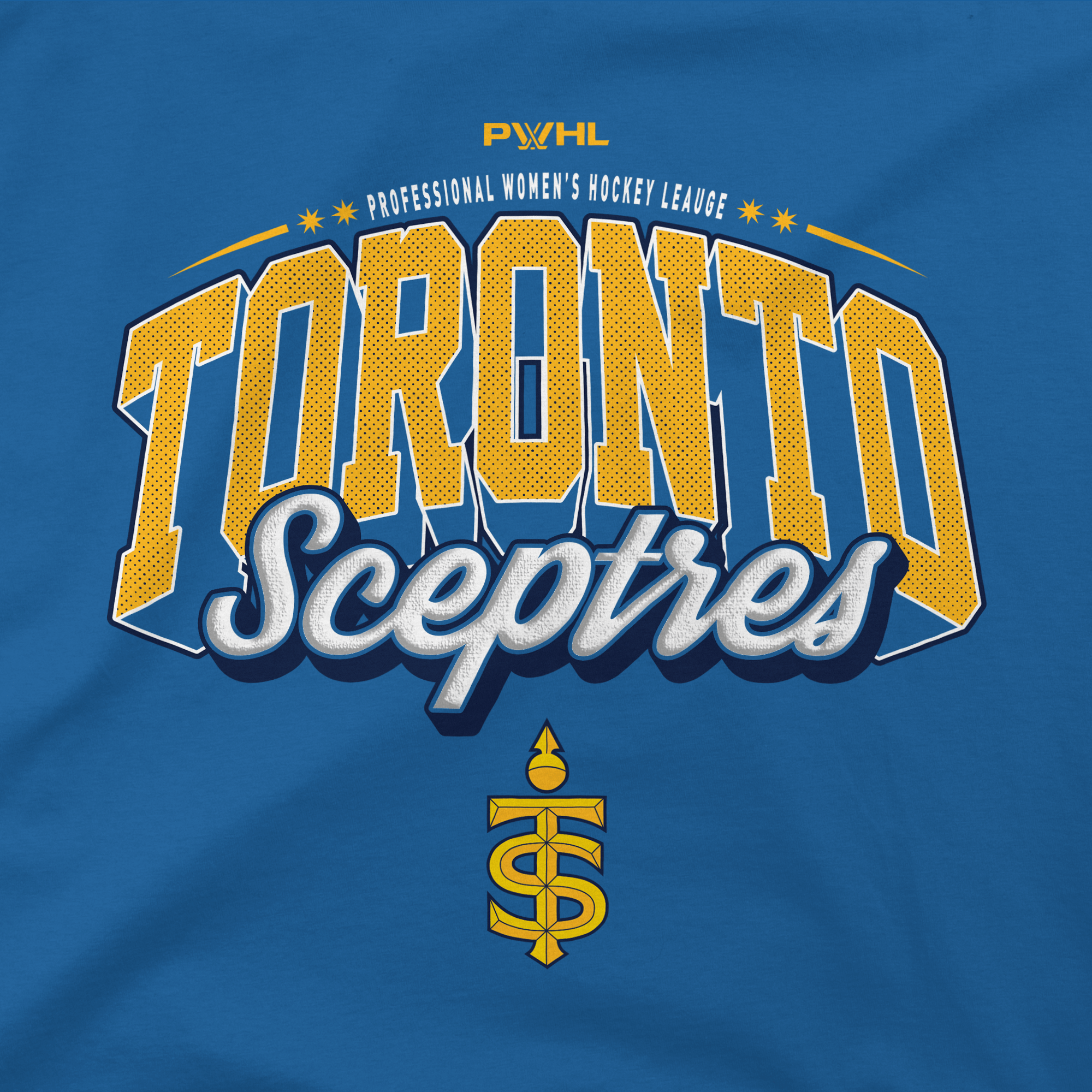 Toronto Sceptres Adult Stadium Essentials Your Way T-Shirt - T-shirt in Blue