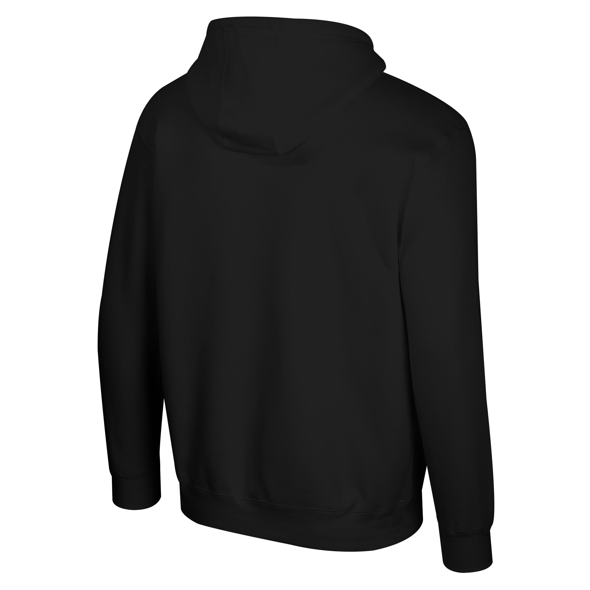 Black hoodie on a white background