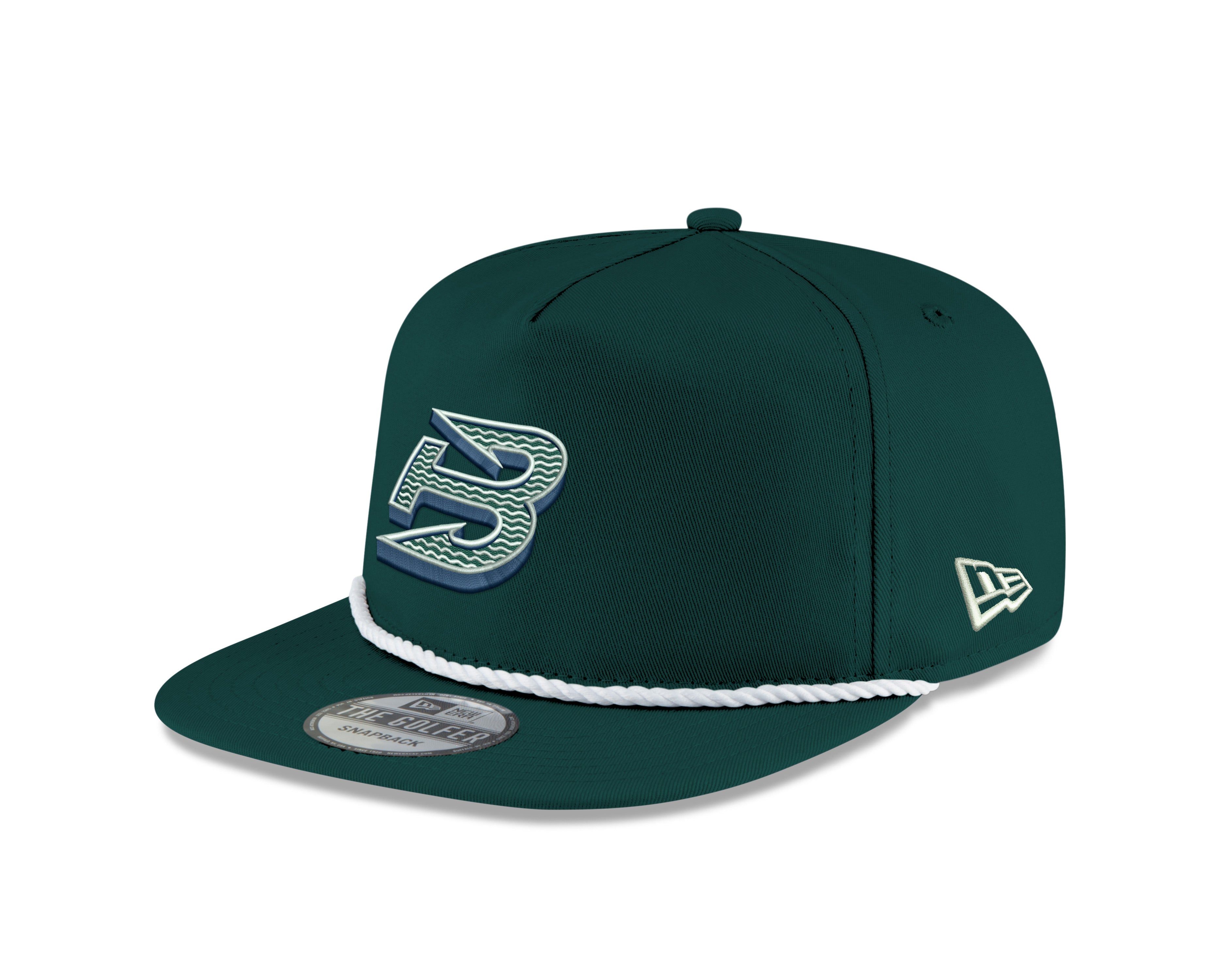 Adult Boston Fleet New Era Golfer Snapback Logo Hat - Hat in